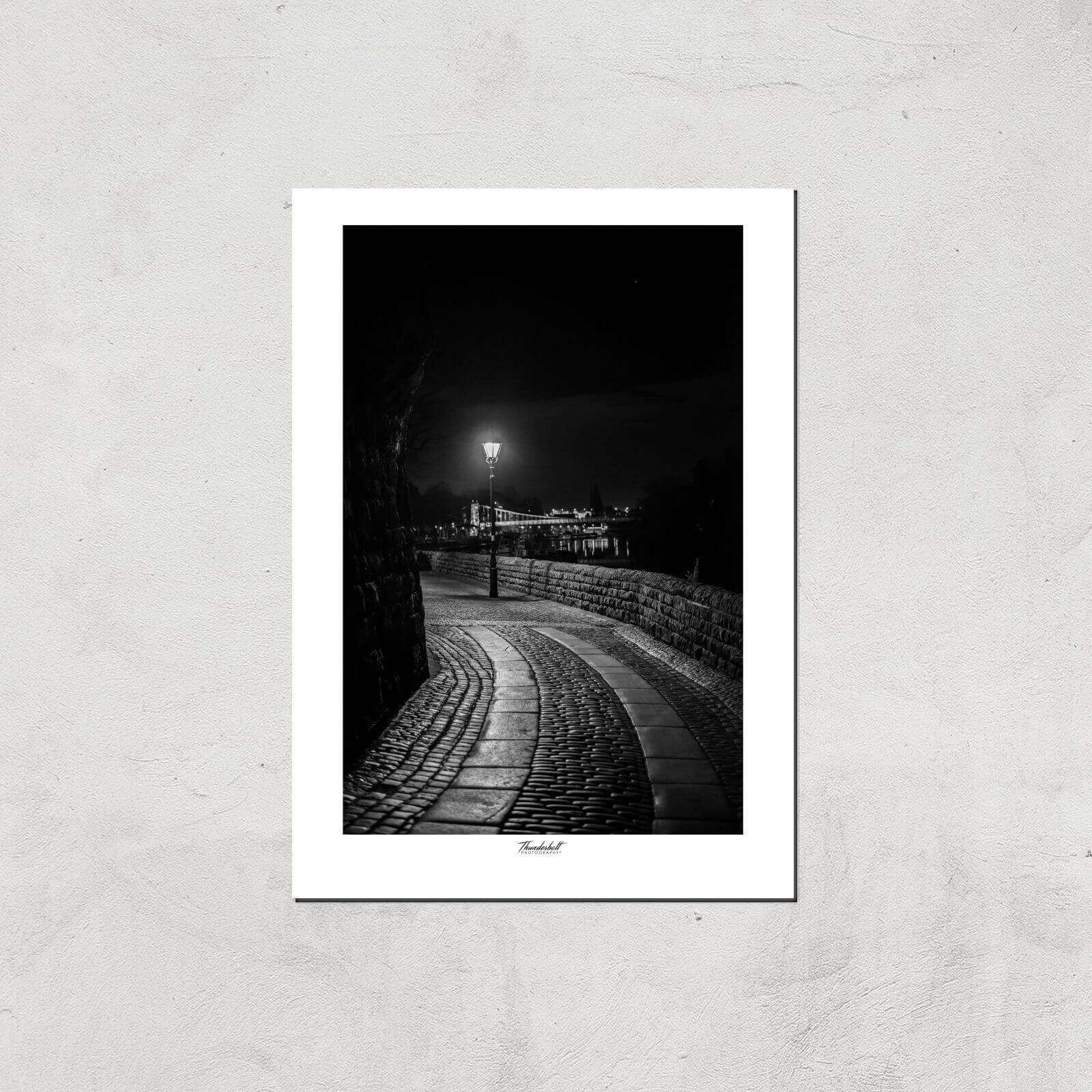 Chester Nightscape Giclée Art Print - A4 - Print Only
