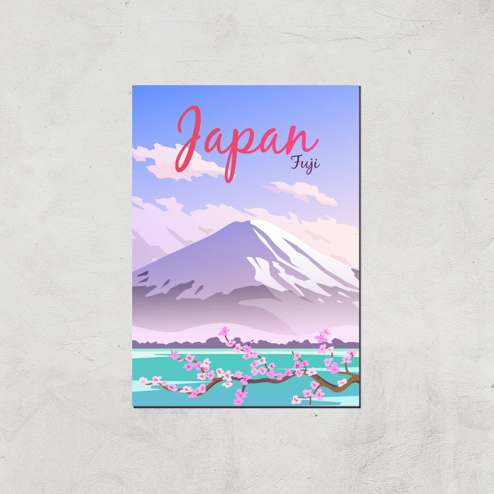 Visit... Japan Giclée Art Print - A4 - Print Only