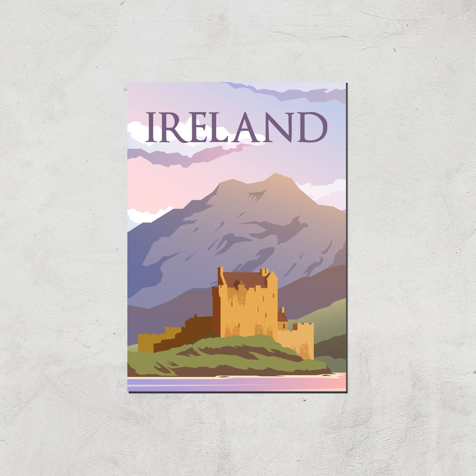 Visit... Ireland Giclée Art Print - A4 - Print Only