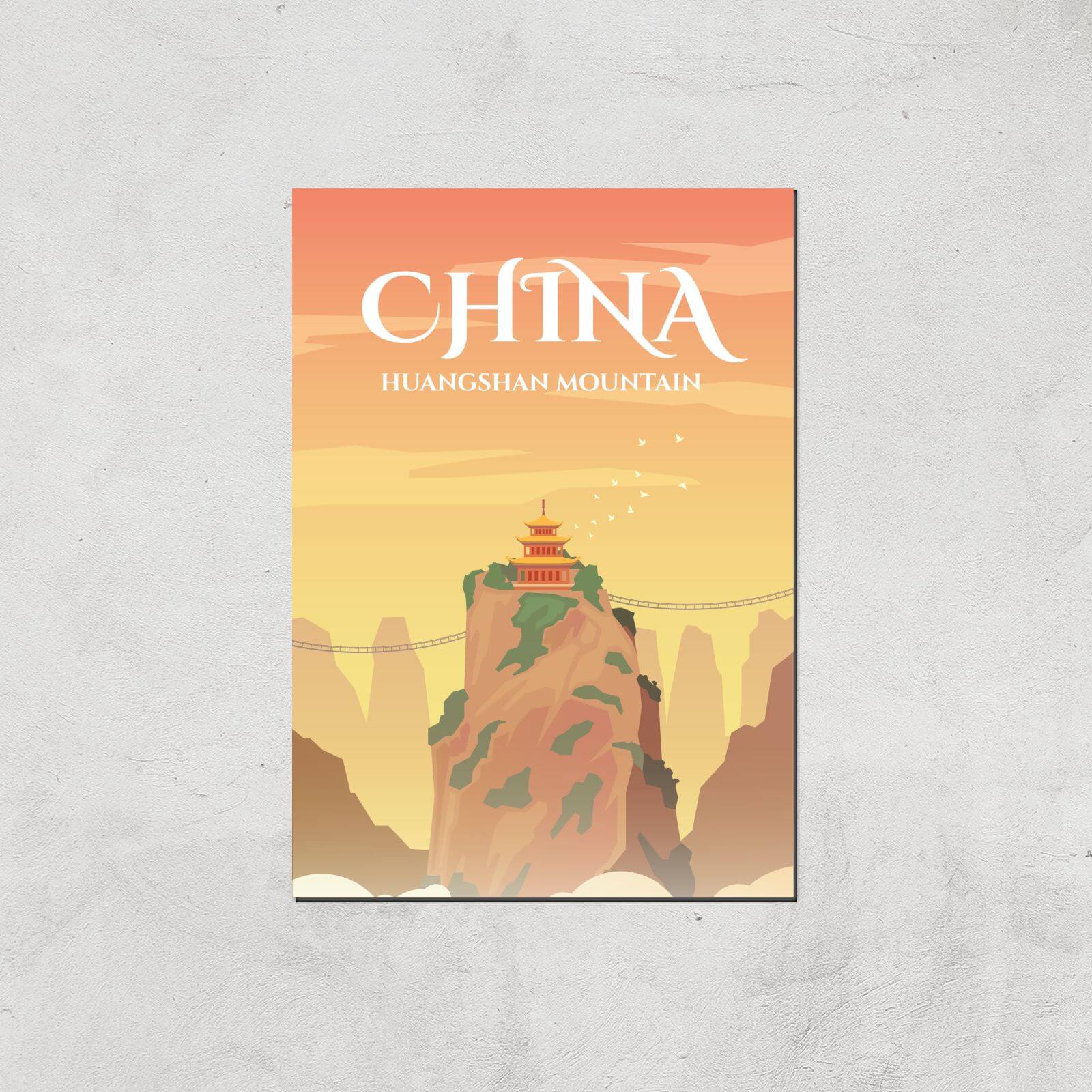 Visit... China Giclée Art Print - A2 - Print Only