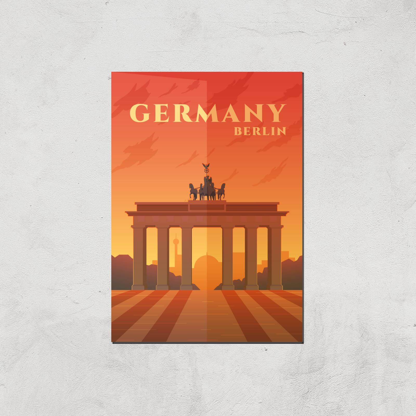 Visit... Germany Giclée Art Print - A2 - Print Only