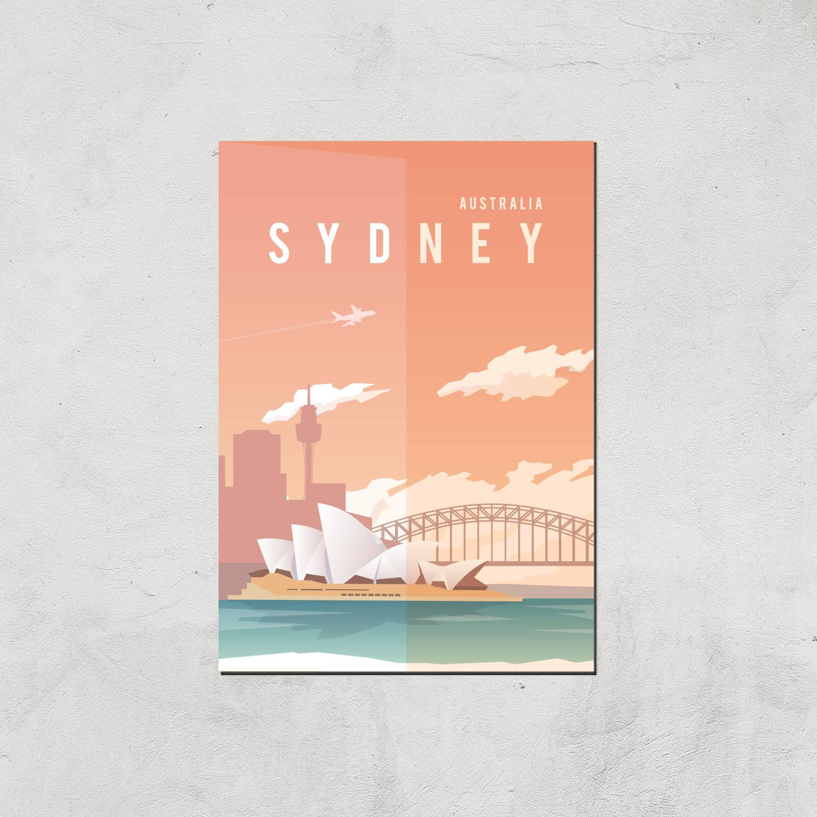 Visit... Sydney Giclée Art Print - A4 - Print Only