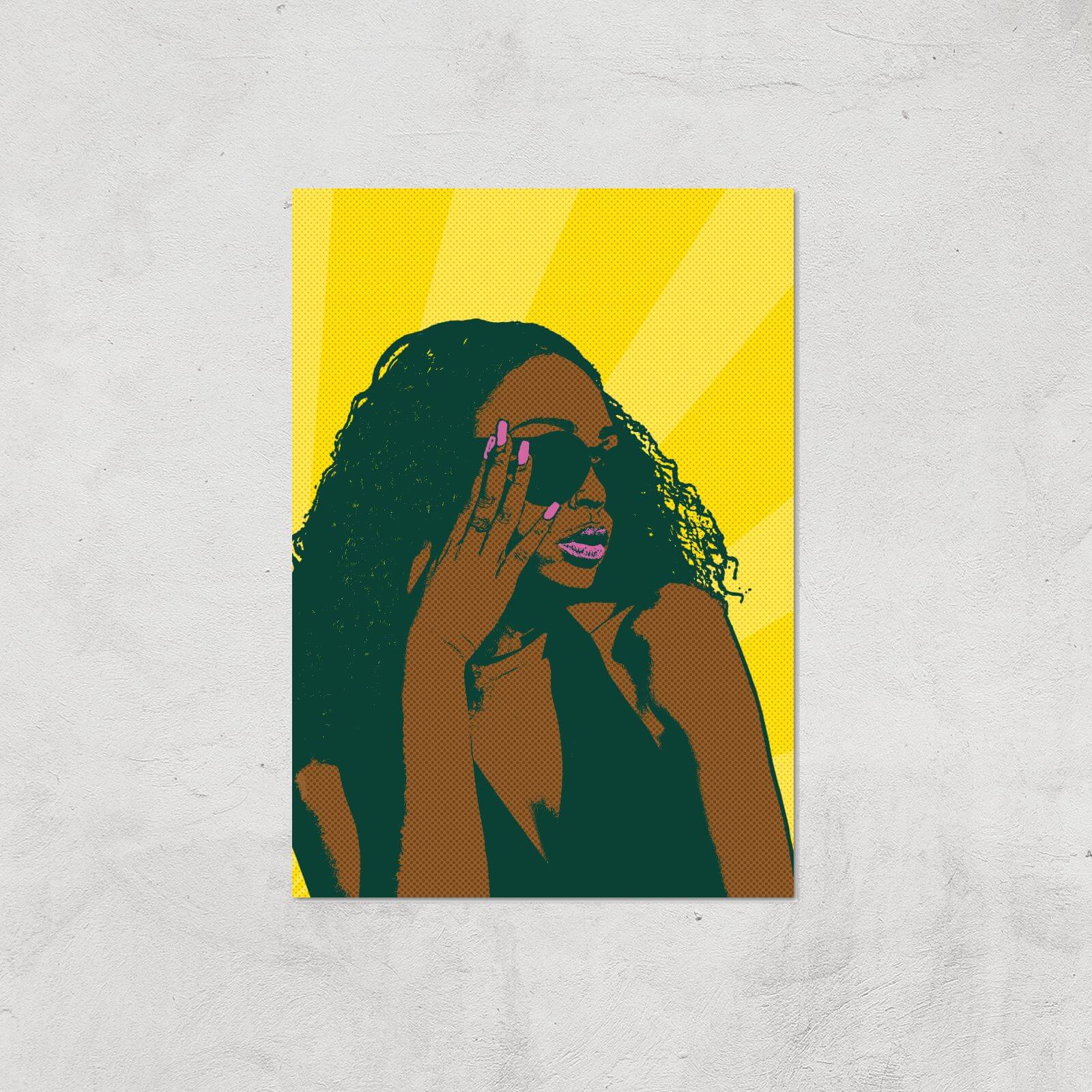 Summer Vibes Pop Inspired Giclée Art Print - A4 - Print Only