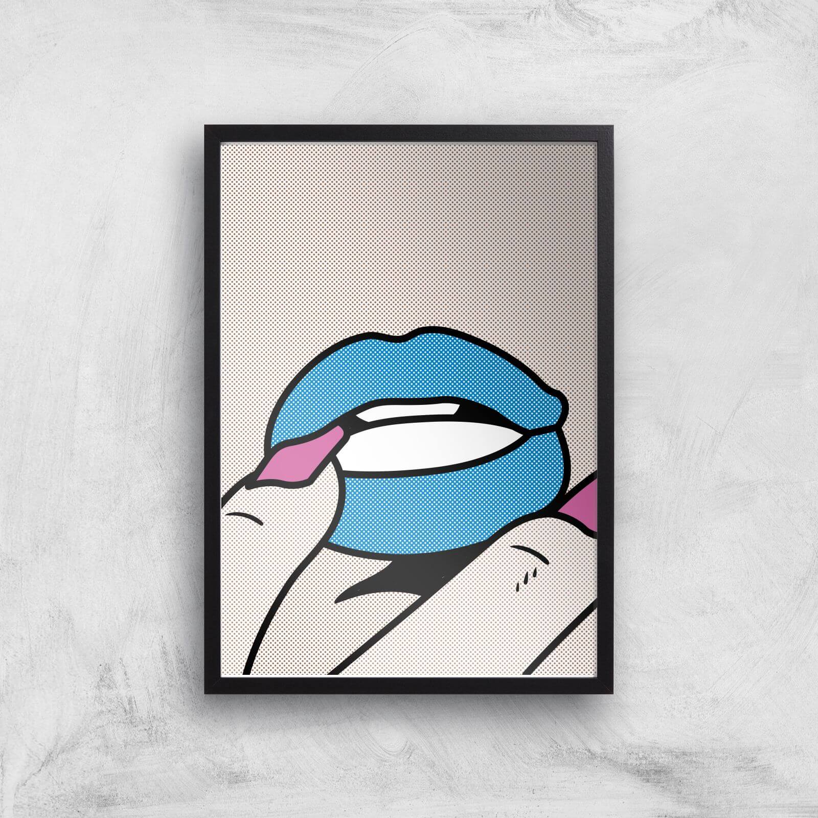 Tease Giclée Art Print - A2 - Black Frame