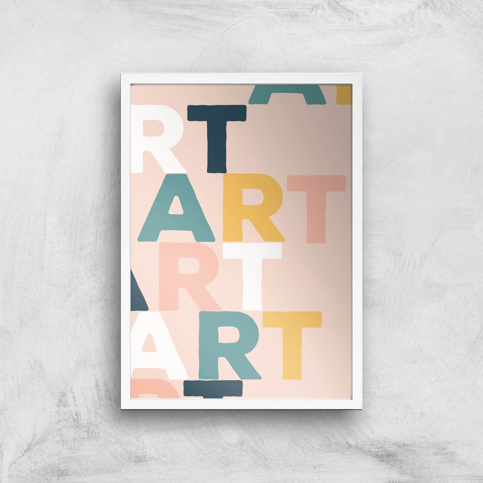 Art Giclée Art Print - A2 - White Frame