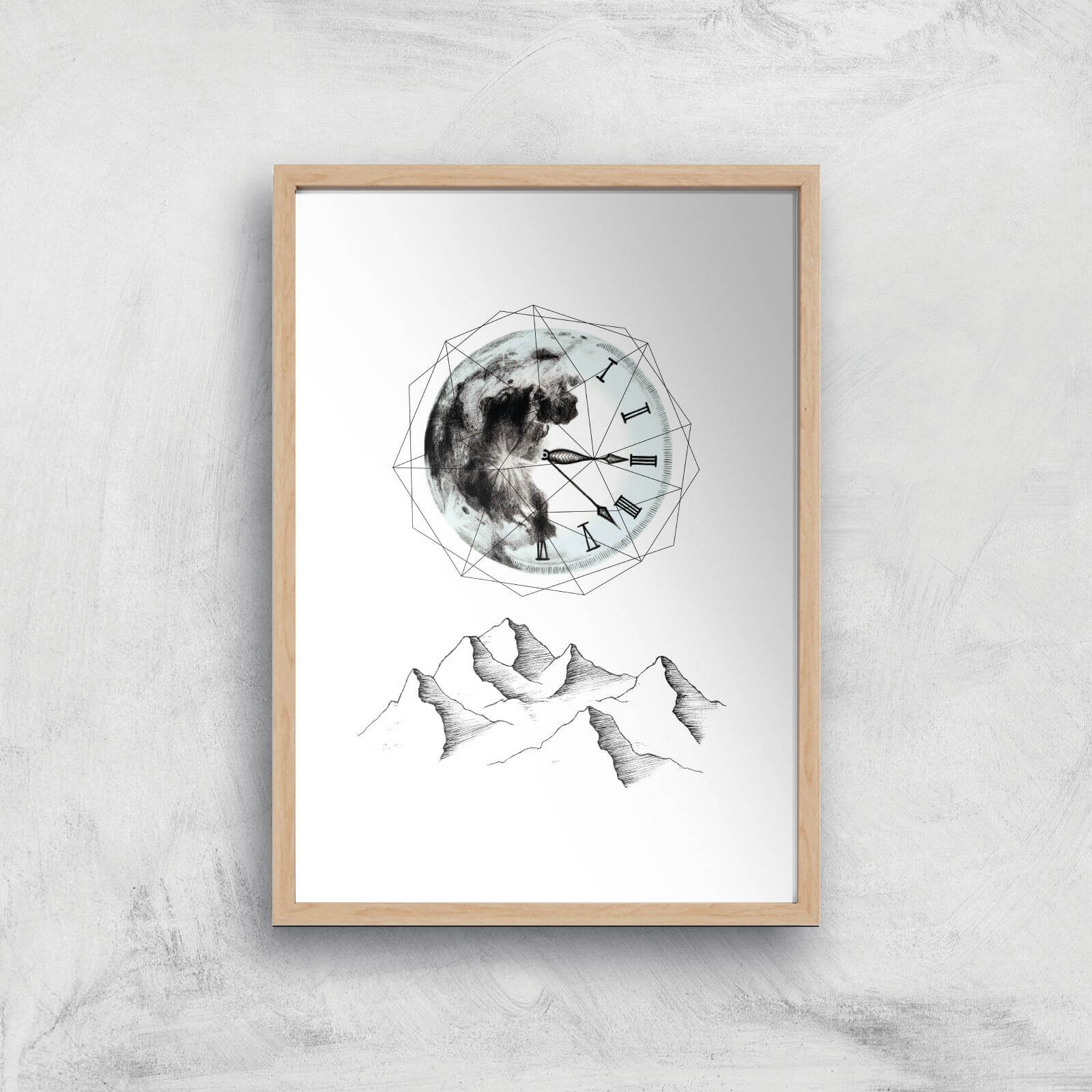 Take Your Time Art Print - A4 - Wood Frame