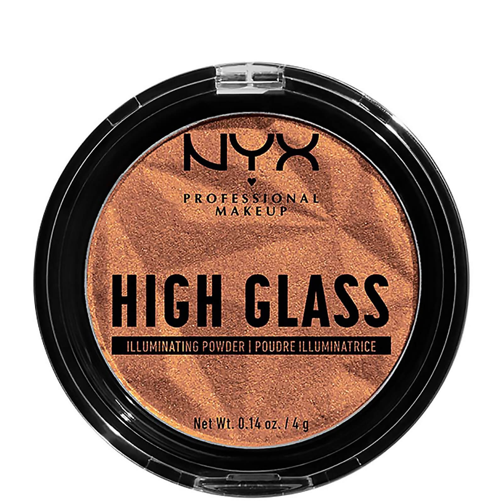 NYX Professional Makeup High Glass Illuminating Powder (Various Shades) - Golden Hour