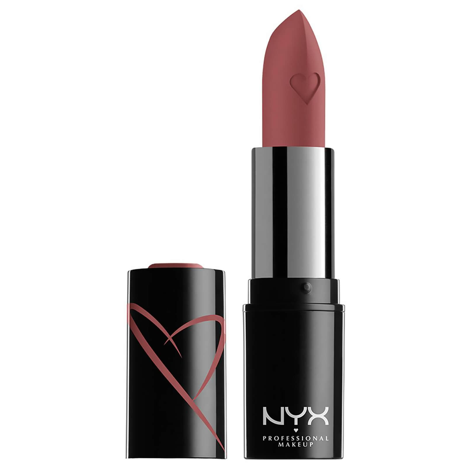 NYX Professional Makeup Shout Loud Hydrating Satin Lipstick (Various Shades) - Chic