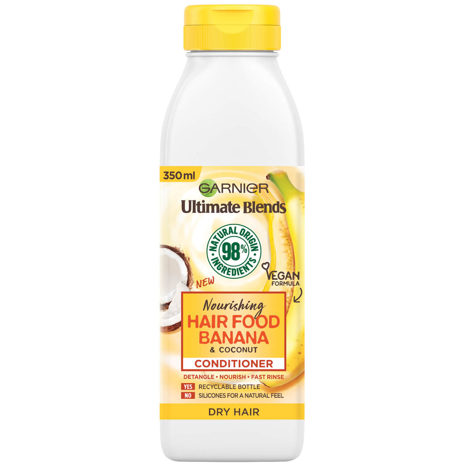 

Garnier Ultimate Blends Nourishing Hair Food Banana Conditioner For Dry Hair 350ml