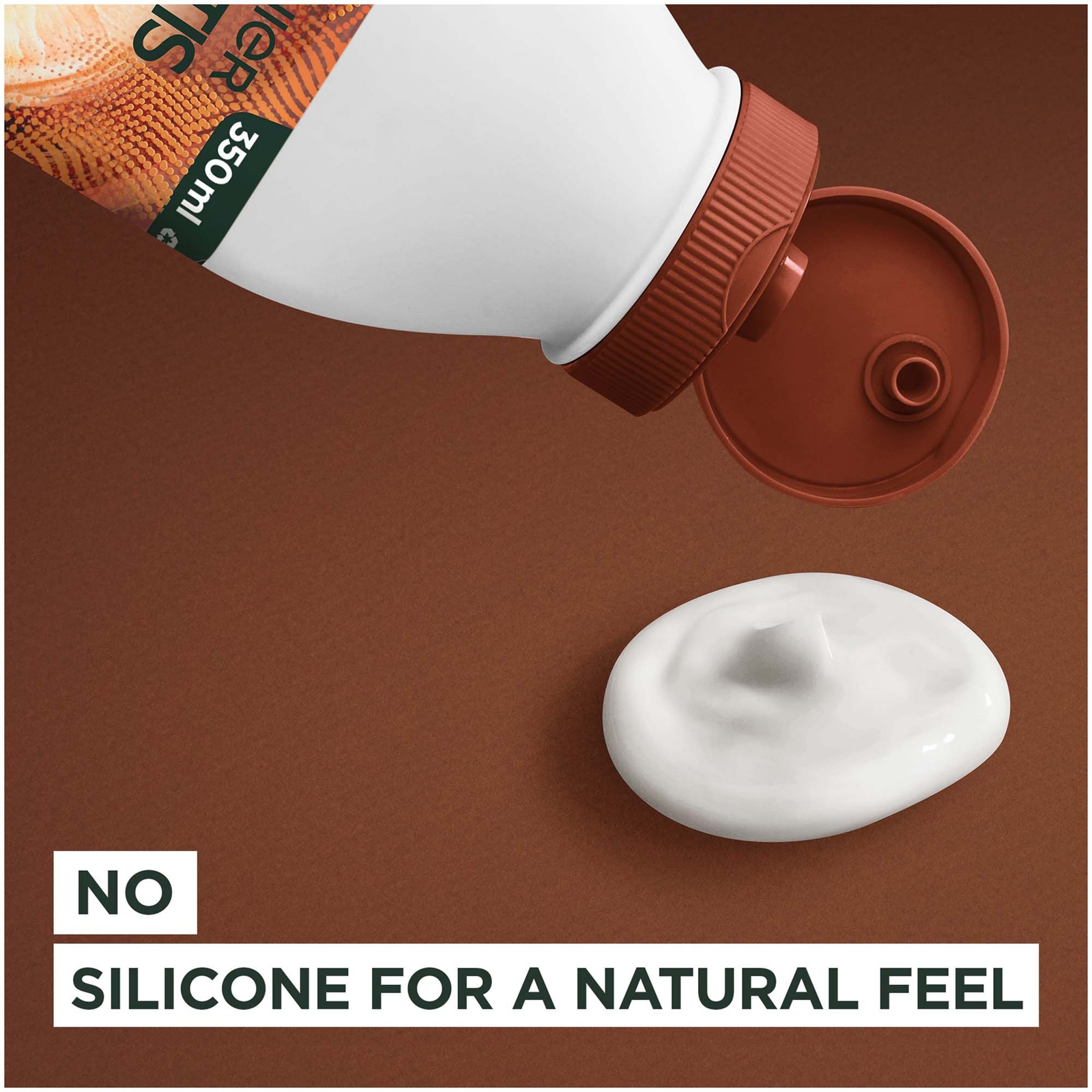 Thumbnail - Garnier Ultimate Blends Glättung Haar Nahrung Kokosnuss-Spülung für Krauses Haar 350 ml