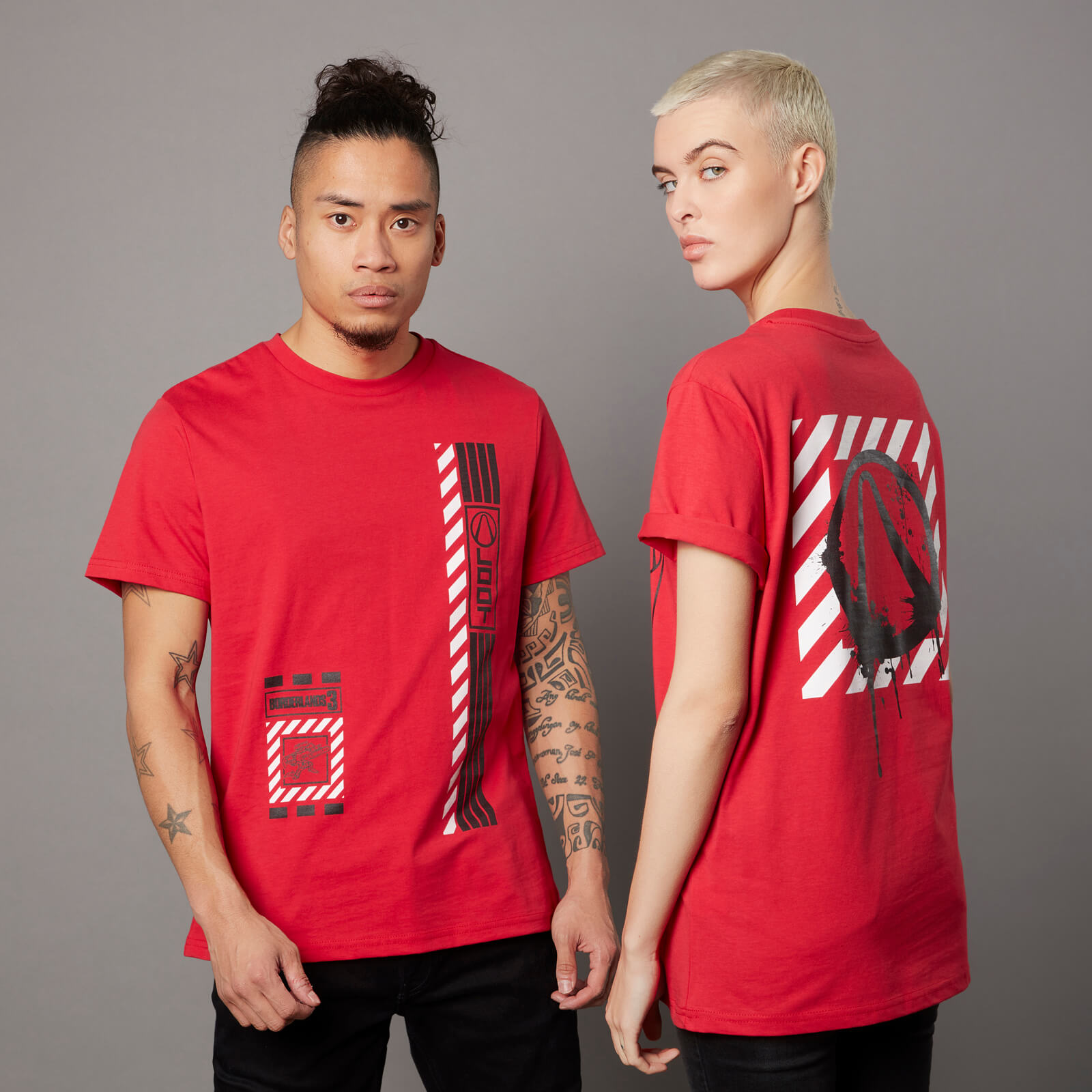 T-shirt Borderlands 3 Loot - Rouge - Unisexe - S - Rouge