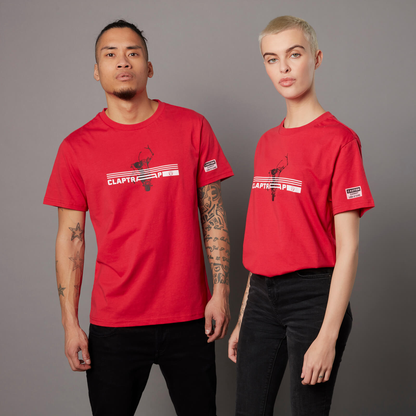 

T-shirt Borderlands 3 Claptrap - Rouge - Unisexe - XS - Rouge