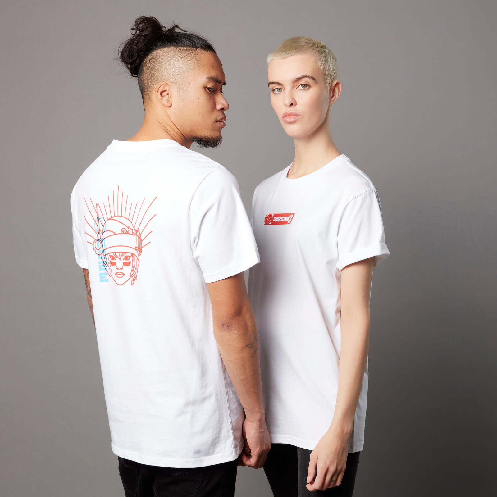 

T-shirt Borderlands 3 Moze - Blanc - Unisexe - L - Blanc