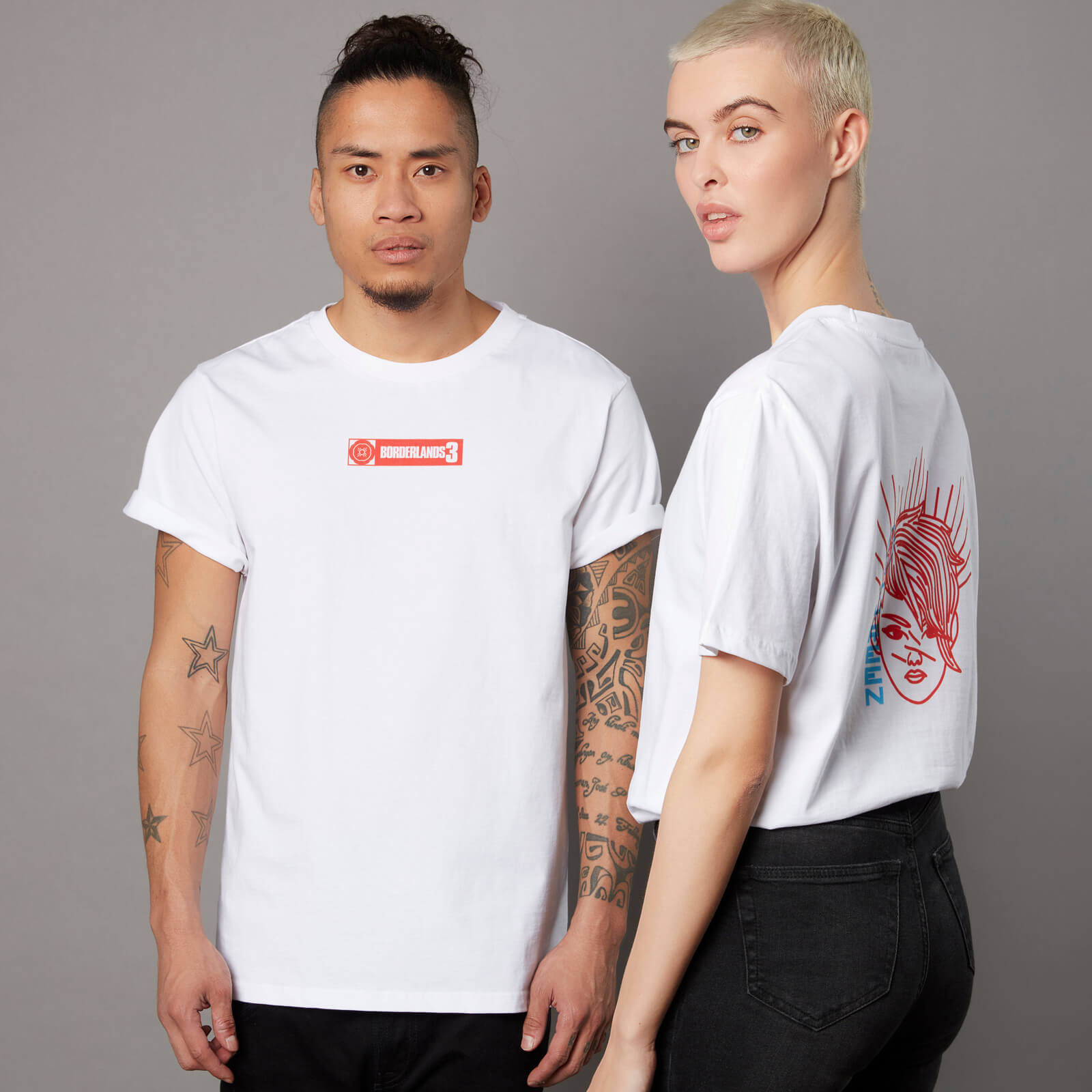 

T-shirt Borderlands 3 Tyreen - Blanc - Unisexe - M - Blanc