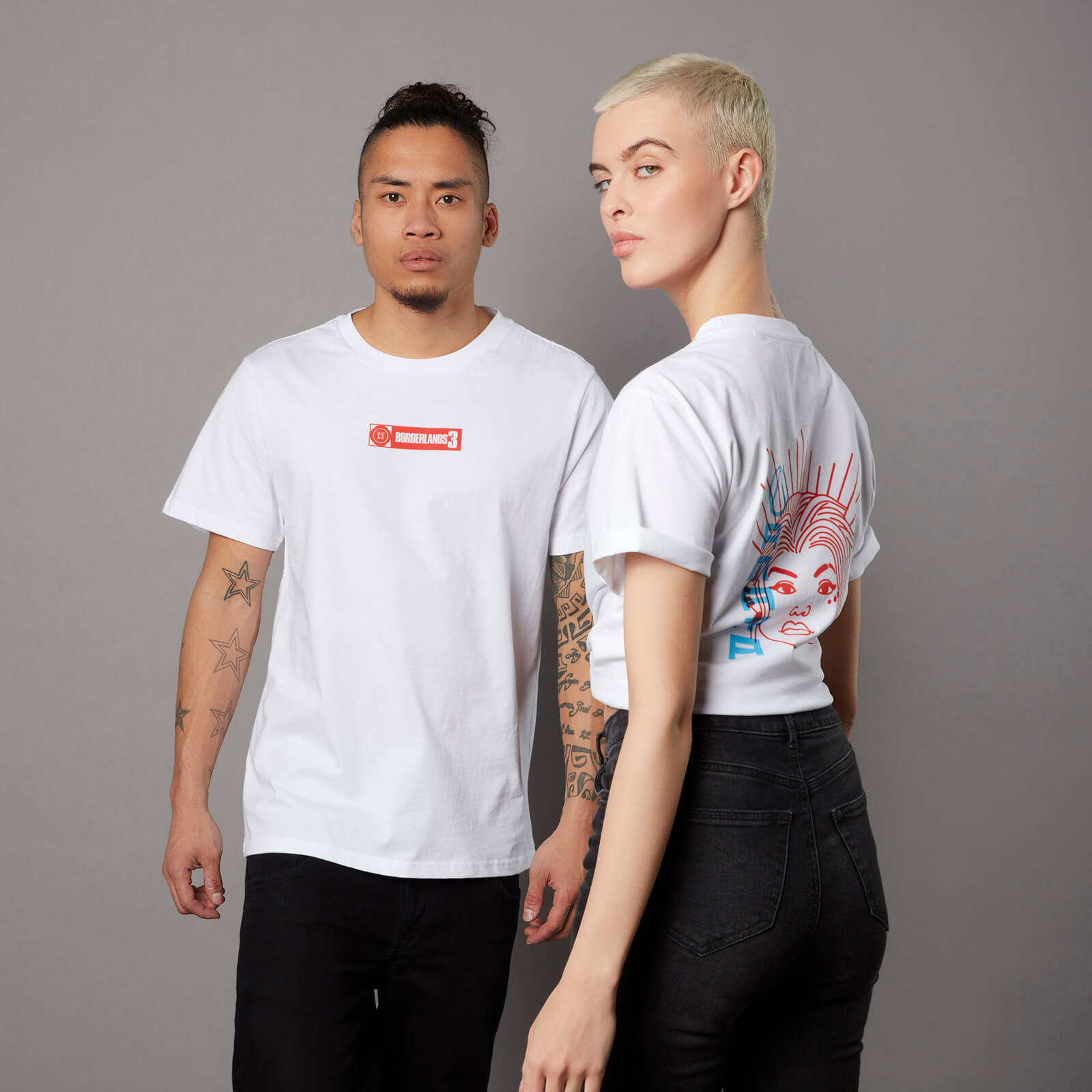 

T-shirt Borderlands 3 Amara - Blanc - Unisexe - 5XL - Blanc