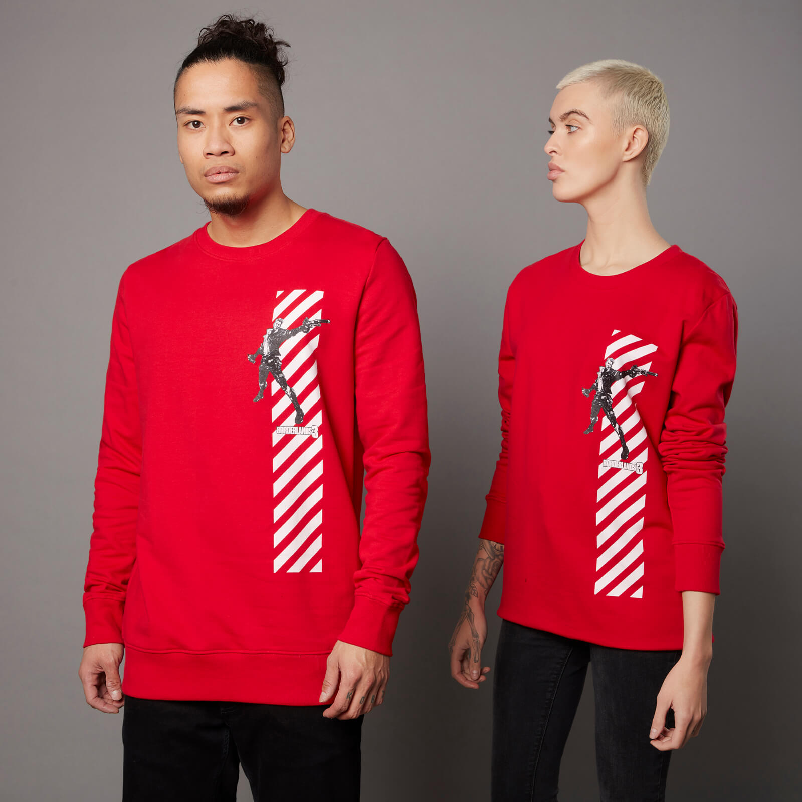 

Sweat-shirt Borderlands 3 Zane - Bordeaux - Unisexe - L - Rouge