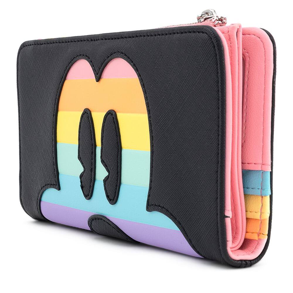 Loungefly Disney Mickey Mouse Pastel Rainbow Wallet
