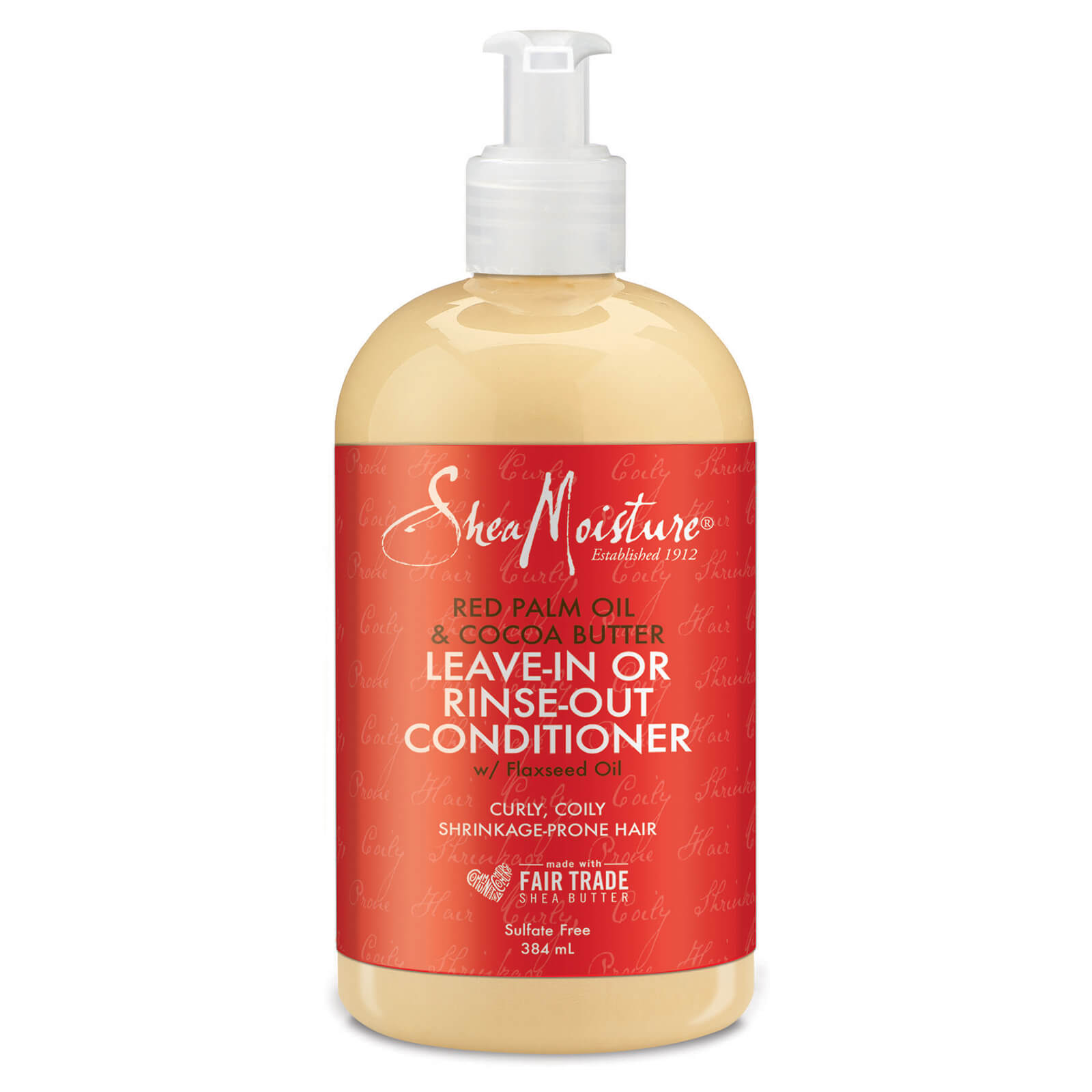 

Shea Moisture Red Palm Oil & Cocoa Butter Rinse Out or Leave In Conditioner 384ml