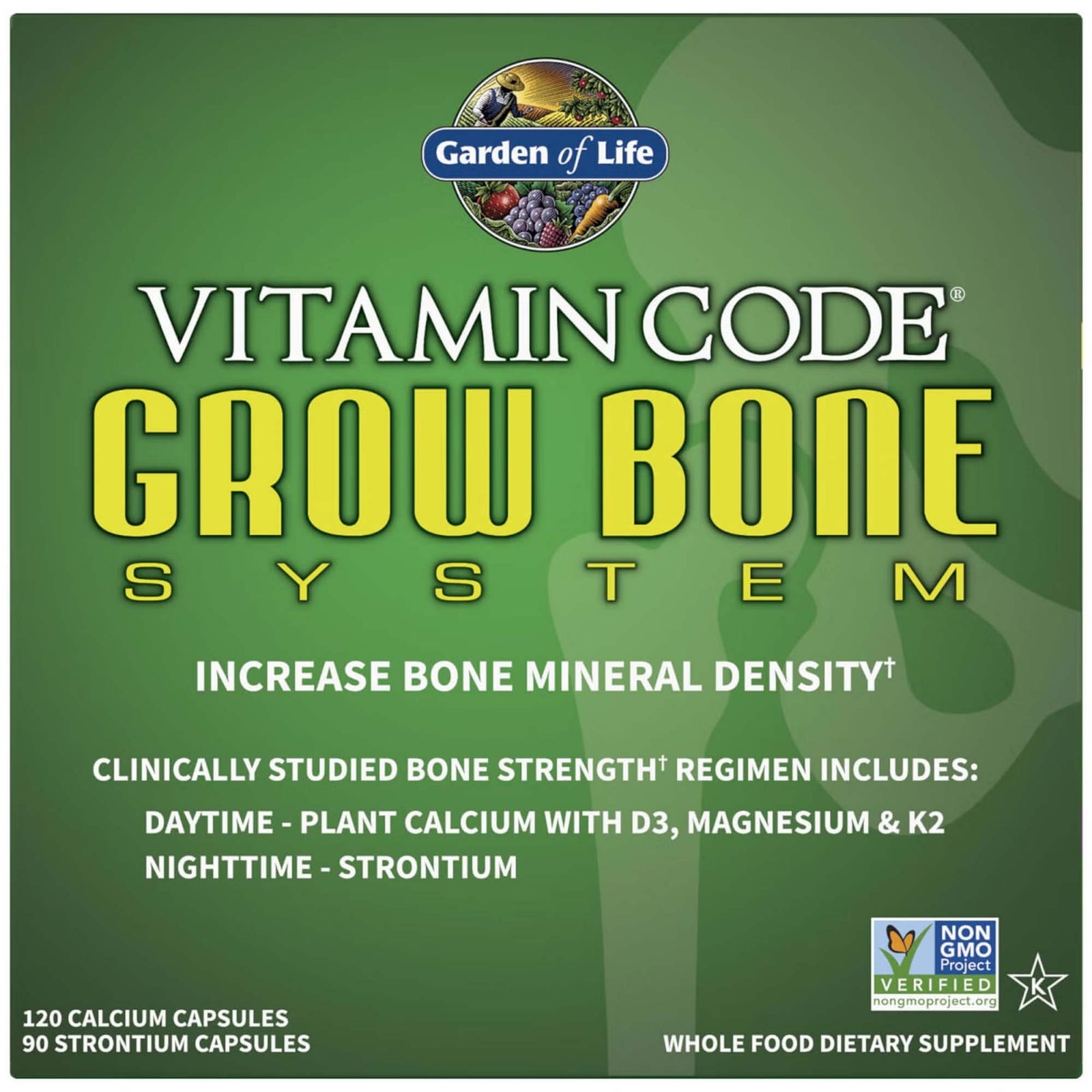 Kit di 30 giorni a base di vitamine per la salute delle ossa Vitamin Code