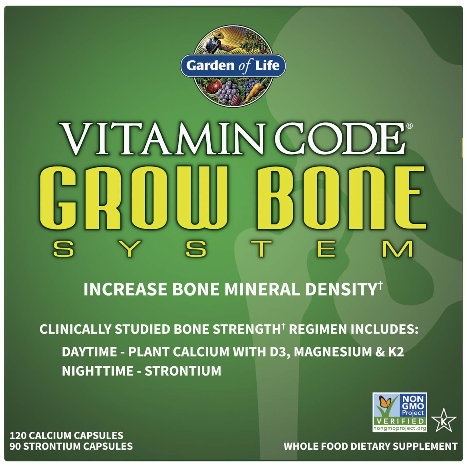 Kit di 30 giorni a base di vitamine per la salute delle ossa Vitamin Code