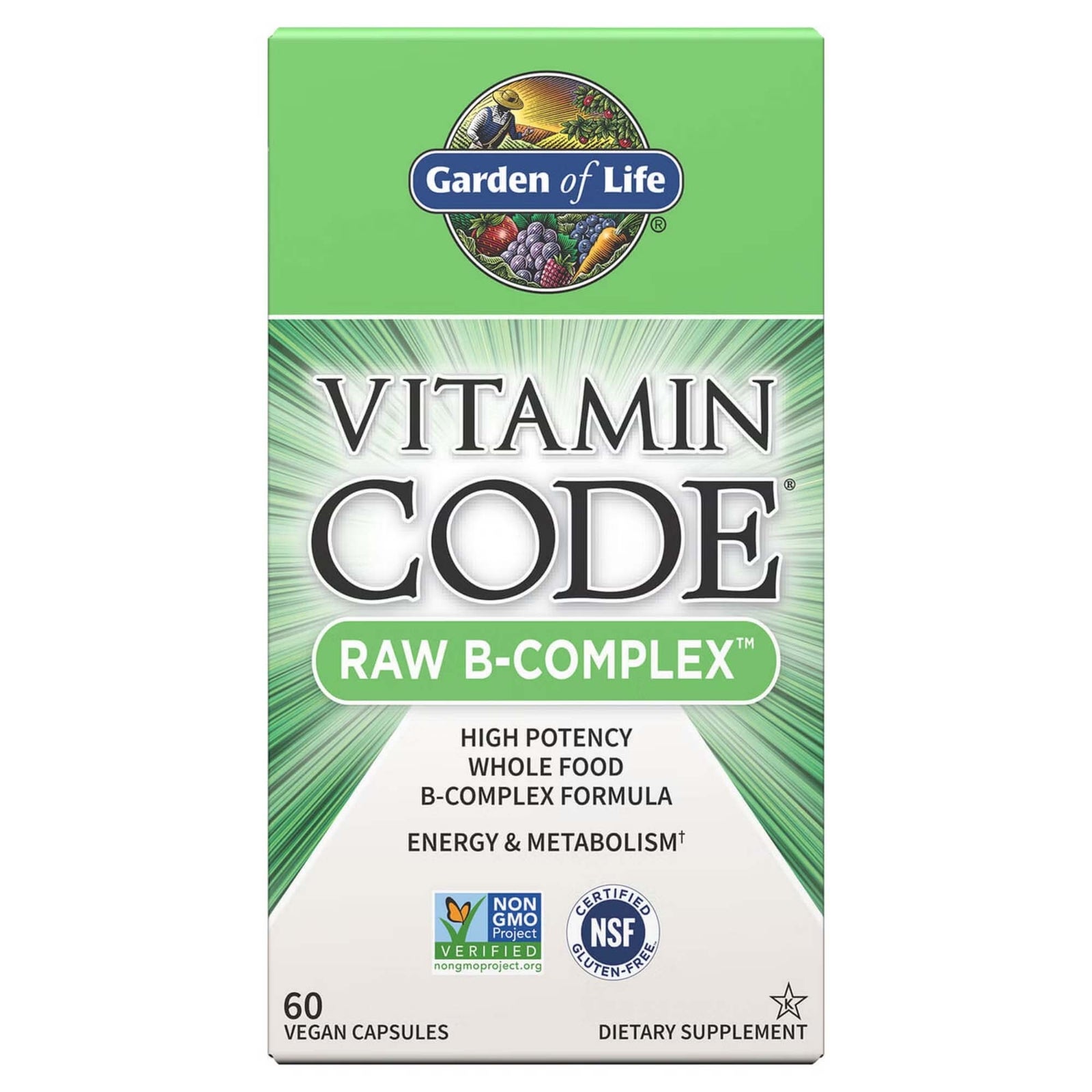 Vitamin Code Raw B-Complex - 60 cápsulas Vitamin Code Raw B-Complex - 60 cápsulas
