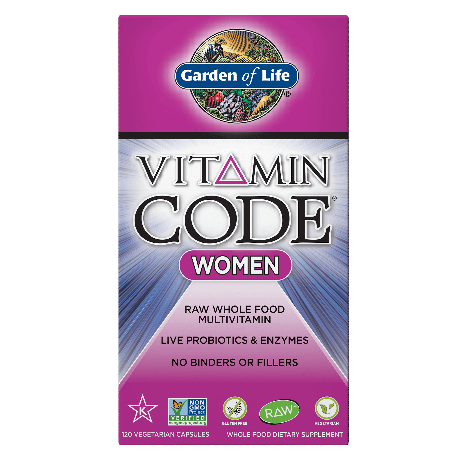 Vitamin Code Women - 120 Capsules