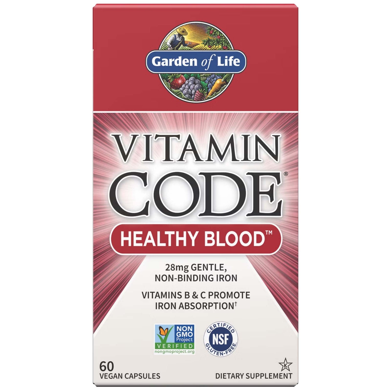 Vitamin Code Healthy Blood - 60 cápsulas Vitamin Code Healthy Blood - 60 cápsulas
