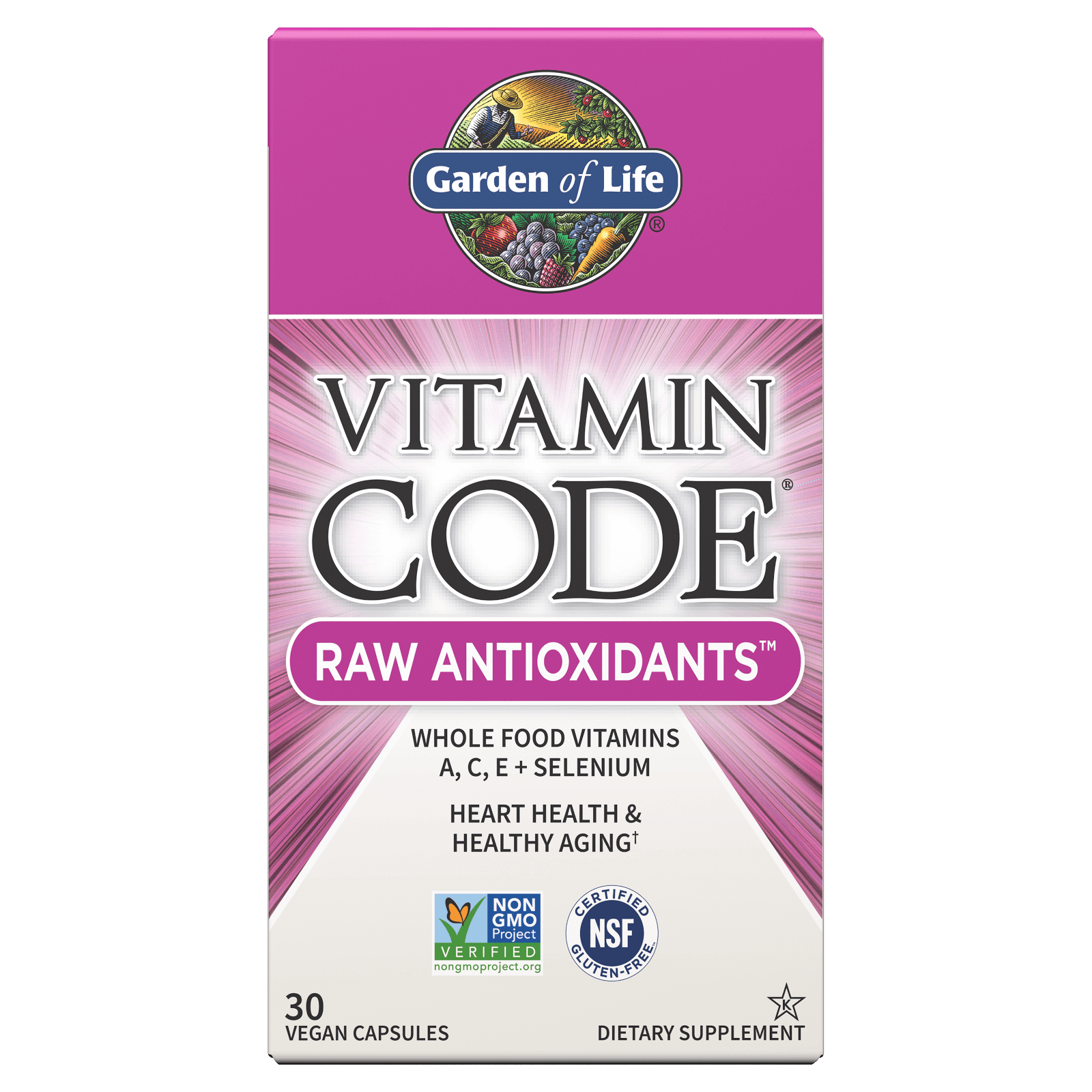 

Vitamin Code Antioxydants - 30 Capsules