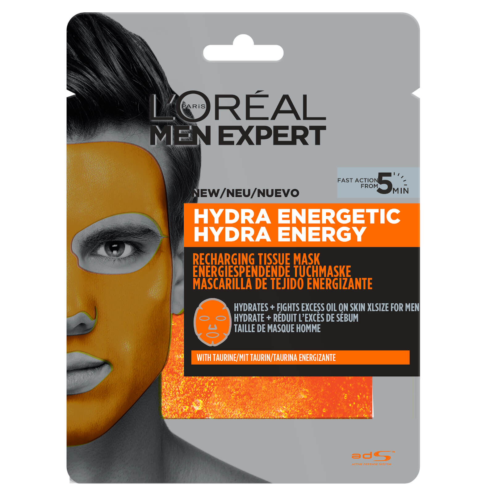 

L'Oréal Paris Men Expert Hydra Energetic Tissue Mask 30g