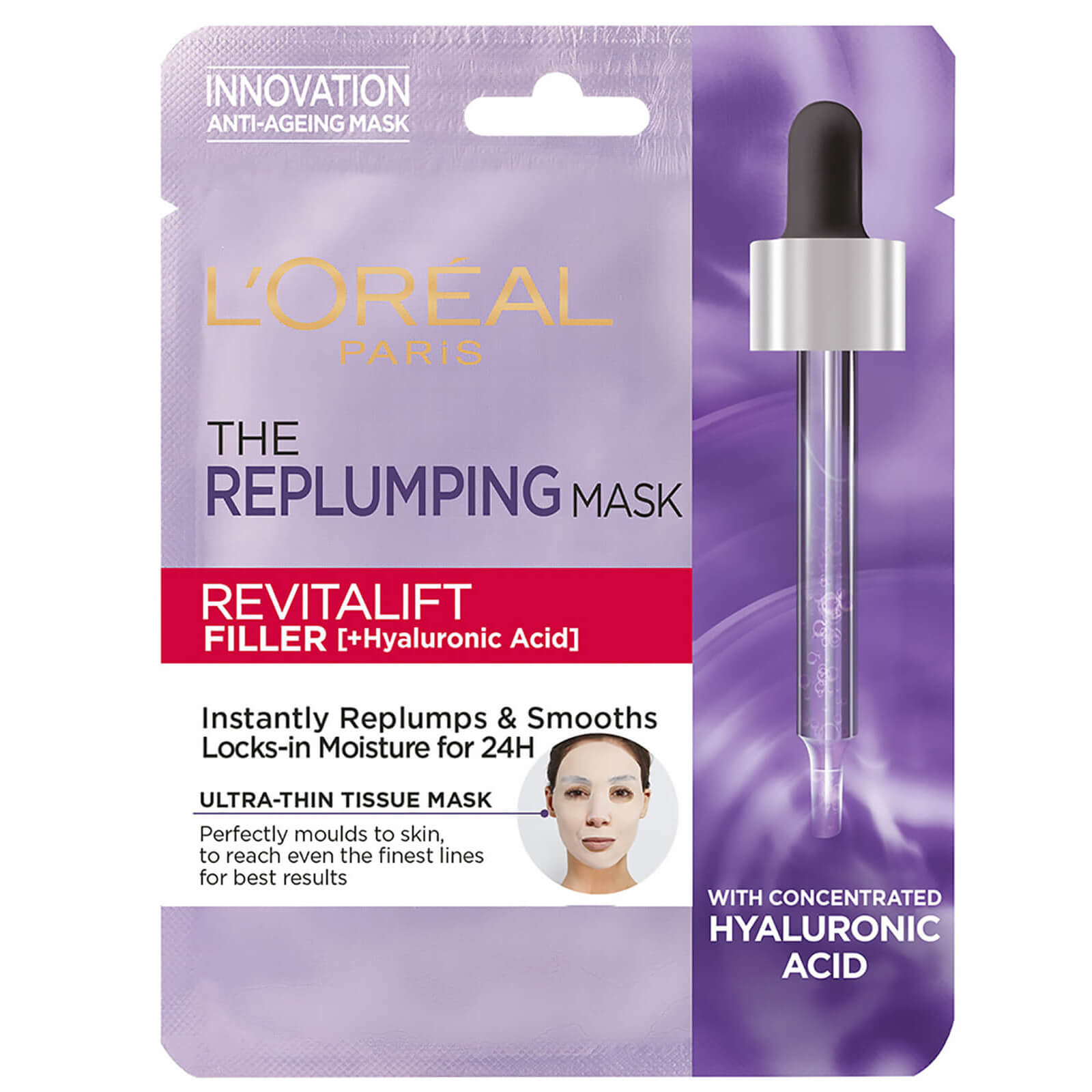 L'Oréal Paris Revitalift Filler Hyaluronic Acid Tissue Mask