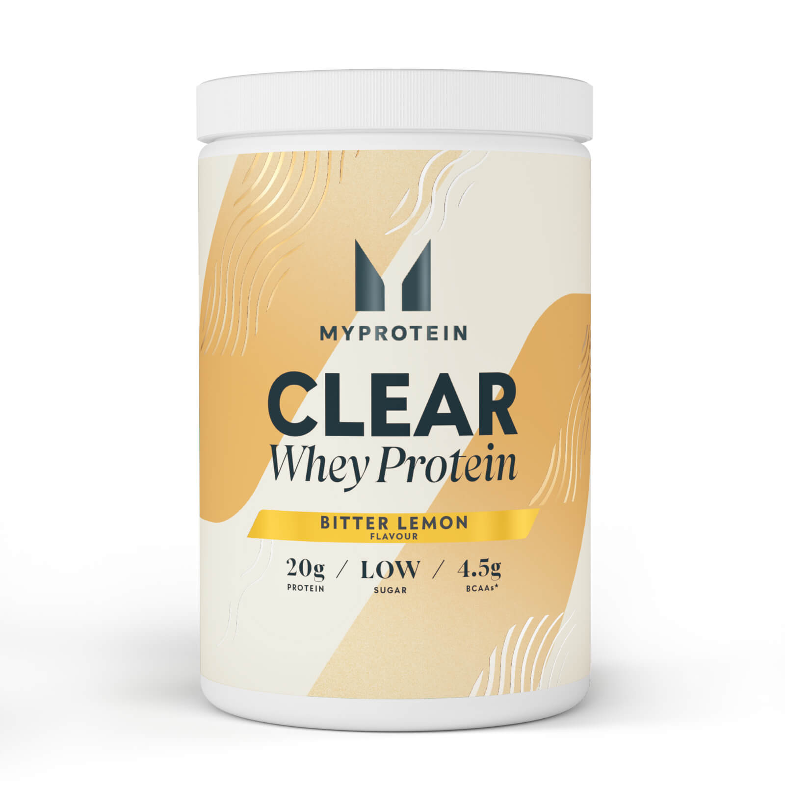 Clear Whey Protein Powder - 35 Servings - 875g - Bitter Lemon