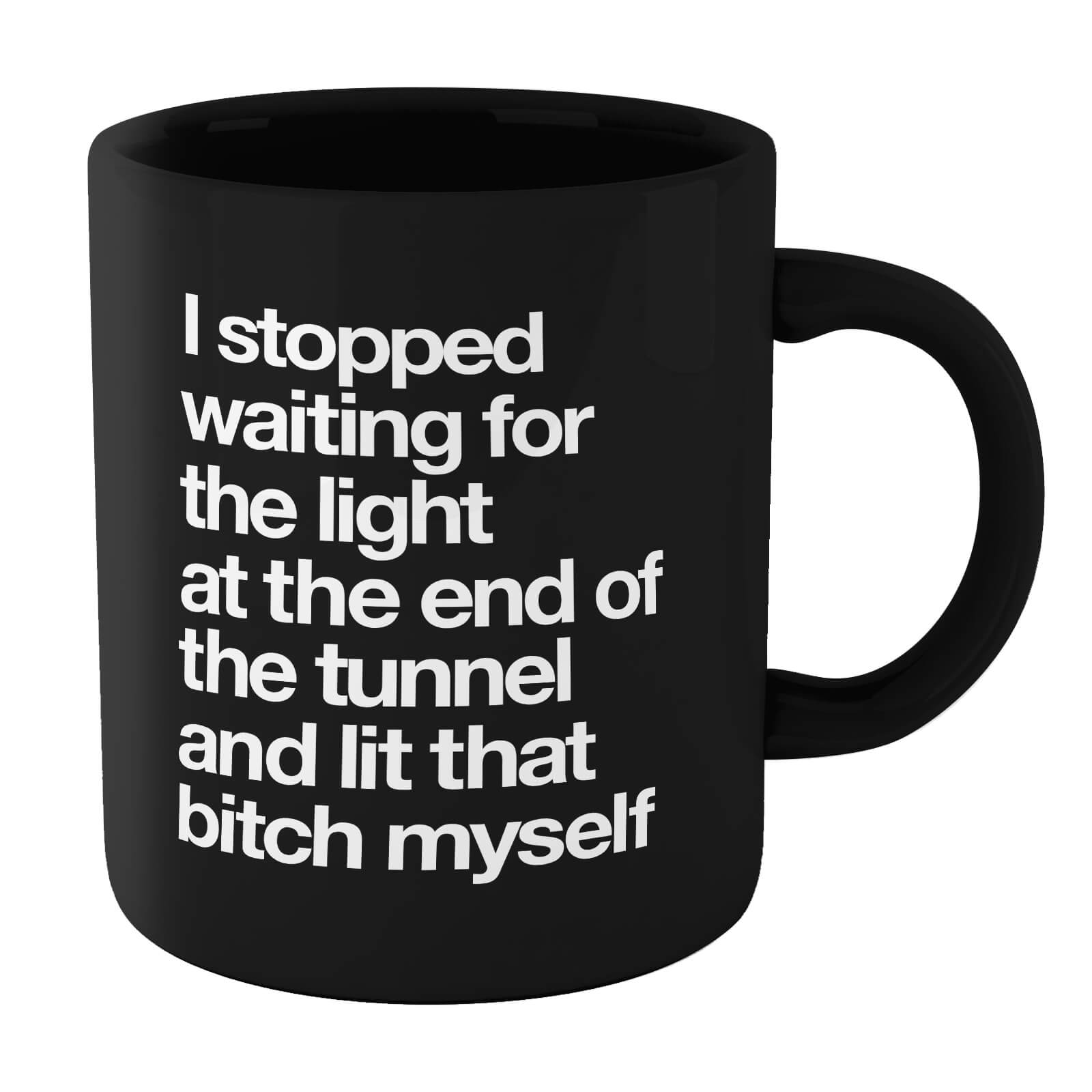 The Motivated Type I Stopped Waiting Mug - Black