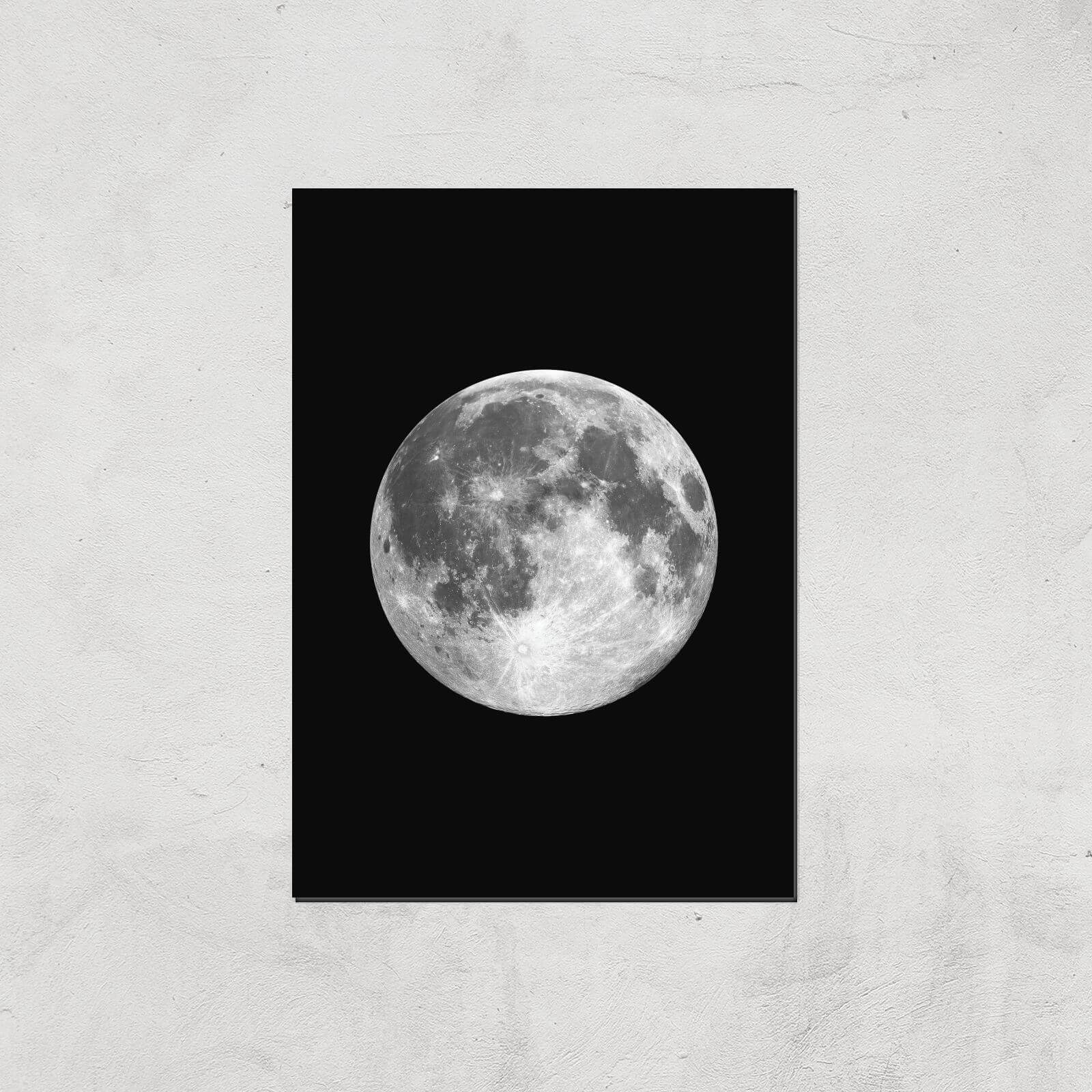 The Motivated Type Single Moon Giclée Art Print - A2 - Print Only