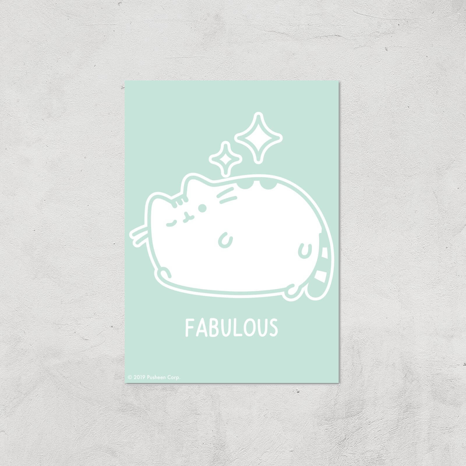 Pusheen Fabulous Giclee Art Print - A3 - Print Only