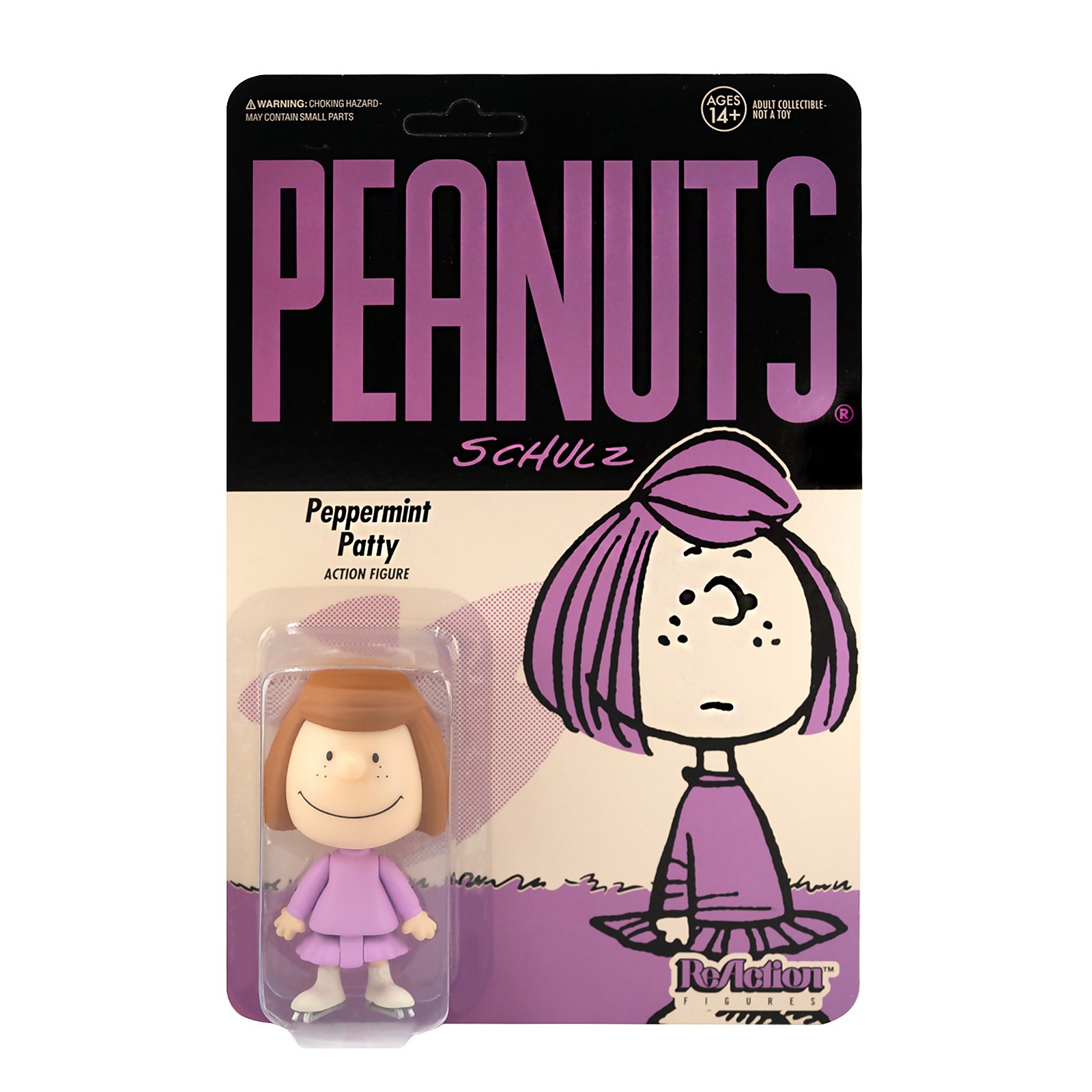 Super7 Peanuts Action Figure Peppermint Patty