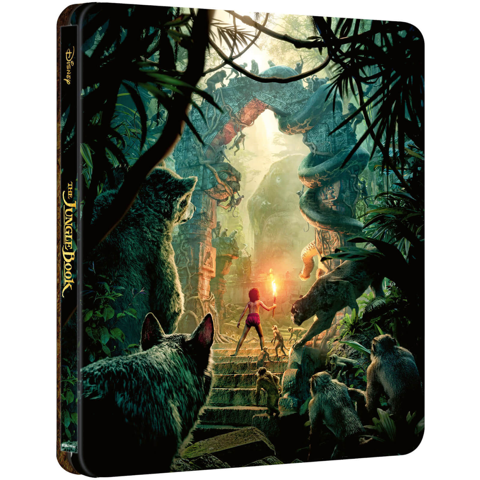 

Le Livre de la Jungle (Action en Direct) - Coffret 4K Ultra HD, Exclusivité Zavvi (le Blu-ray 2D inclus)
