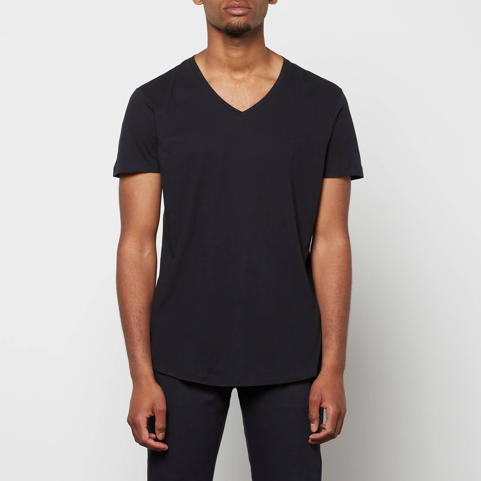 Orlebar Brown Men's V-Neck T-Shirt - Black