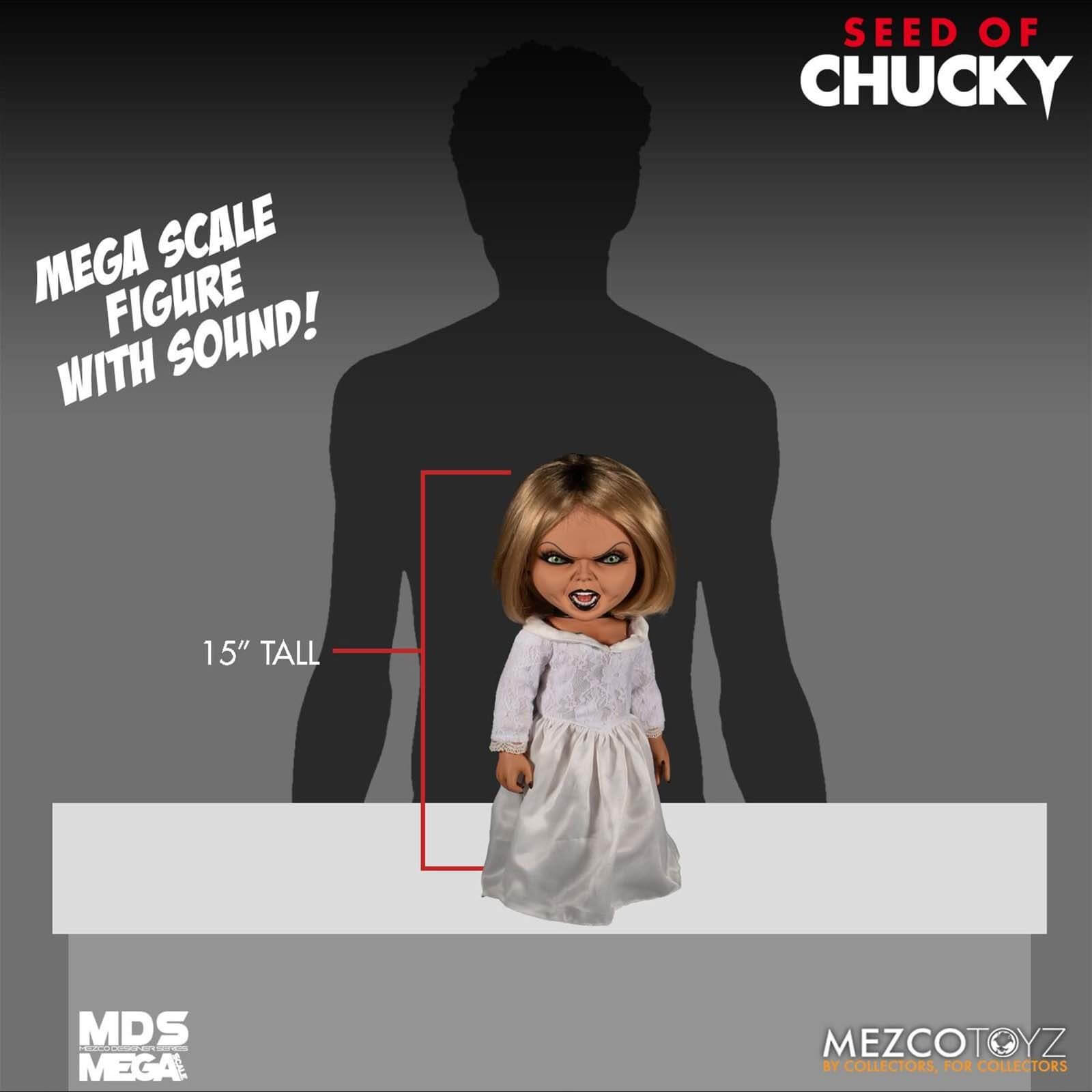 Mezco Seed of Chucky Tiffany MDS Mega Scale Doll with Sound