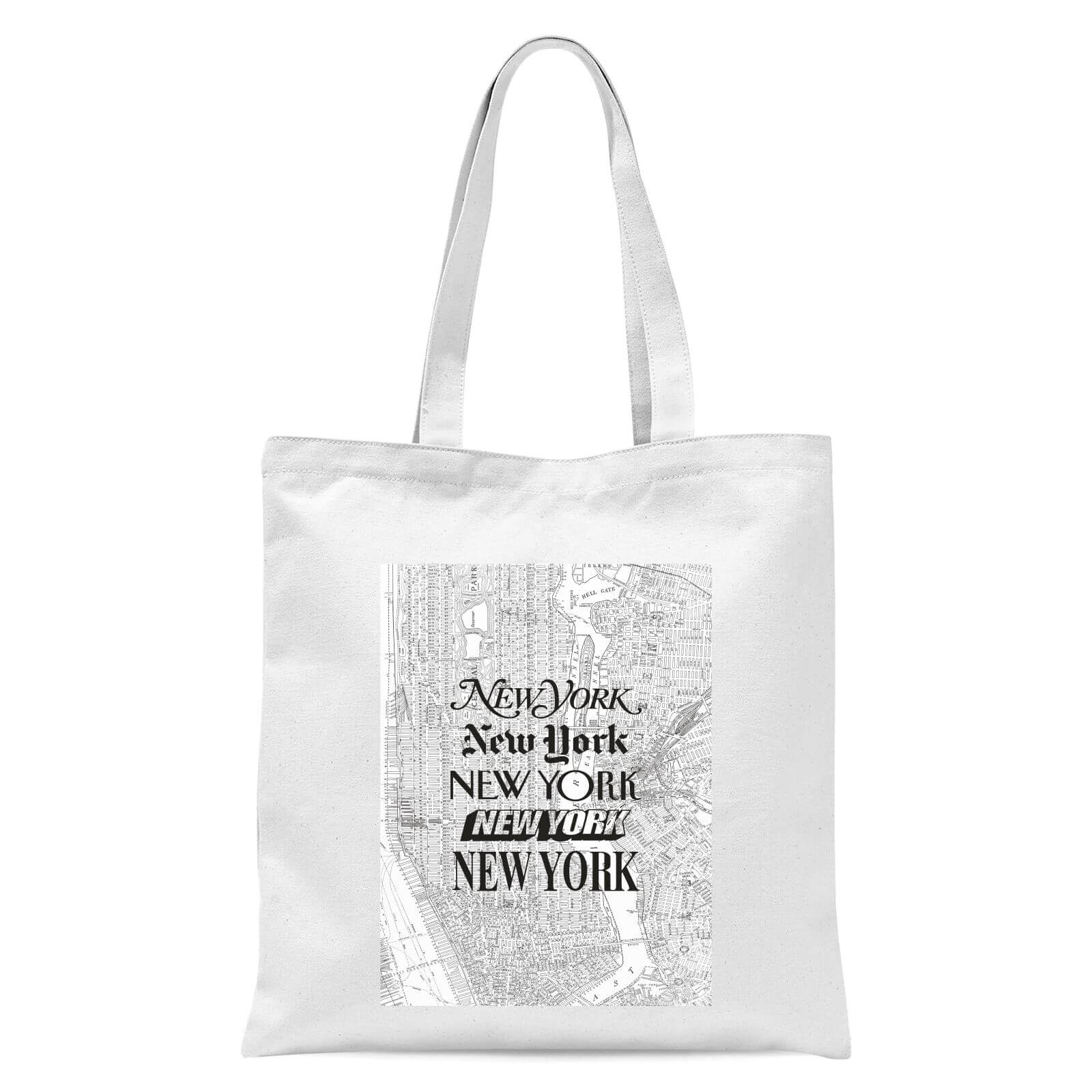 The Motivated Type New York Tote Bag - White