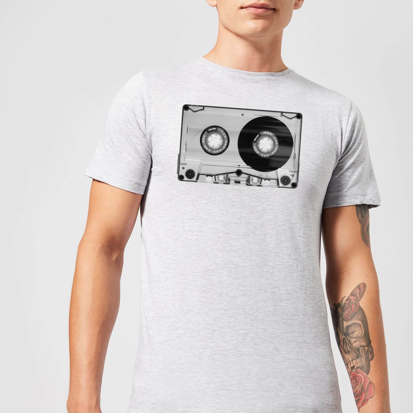 The Motivated Type Cassette Tape Men's T-Shirt - Grey - S - Grey