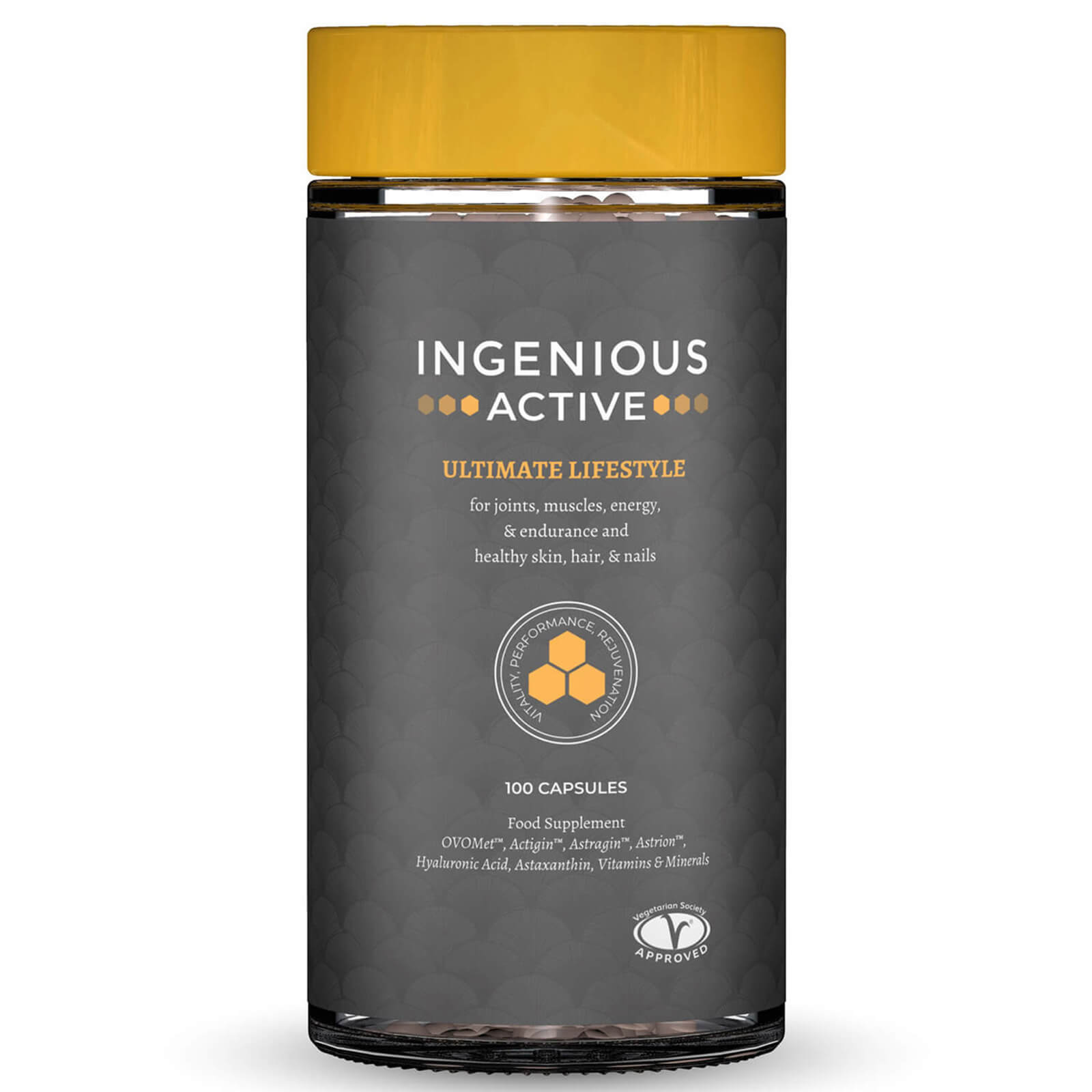 

Ingenious Active Jar - 100 Capsules