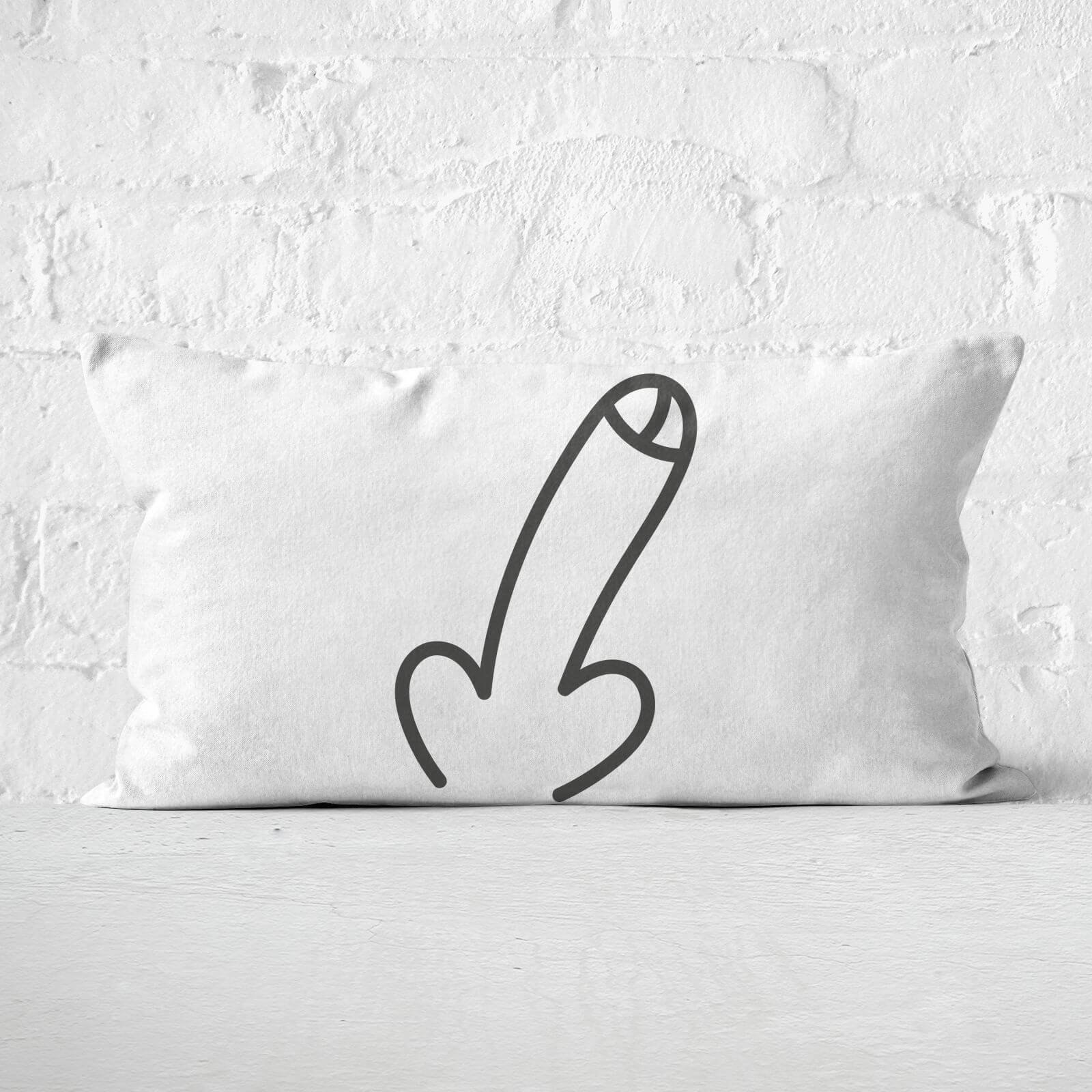 Dick Rectangular Cushion - Soft Touch