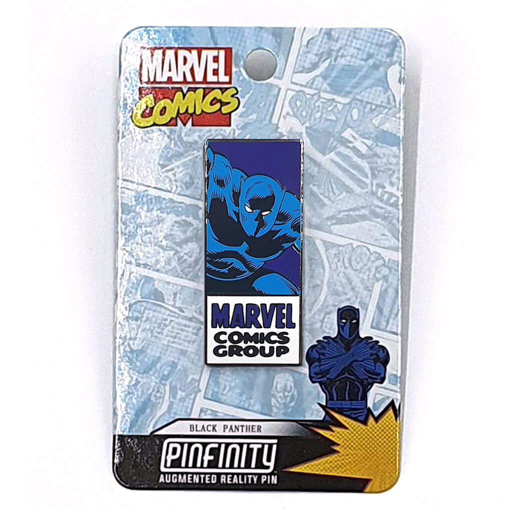Marvel Black Panther Comic Augmented Reality Pin Badge