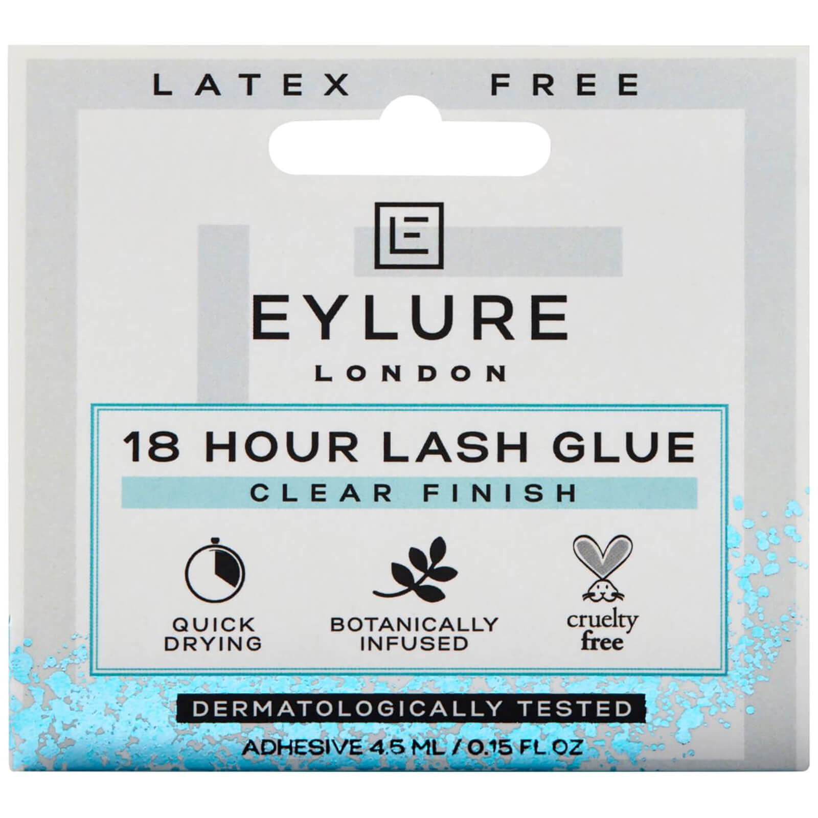 Photos - Eyeshadow Eylure 18 Hour False Latex Free Lash Glue - Clear 6003013 