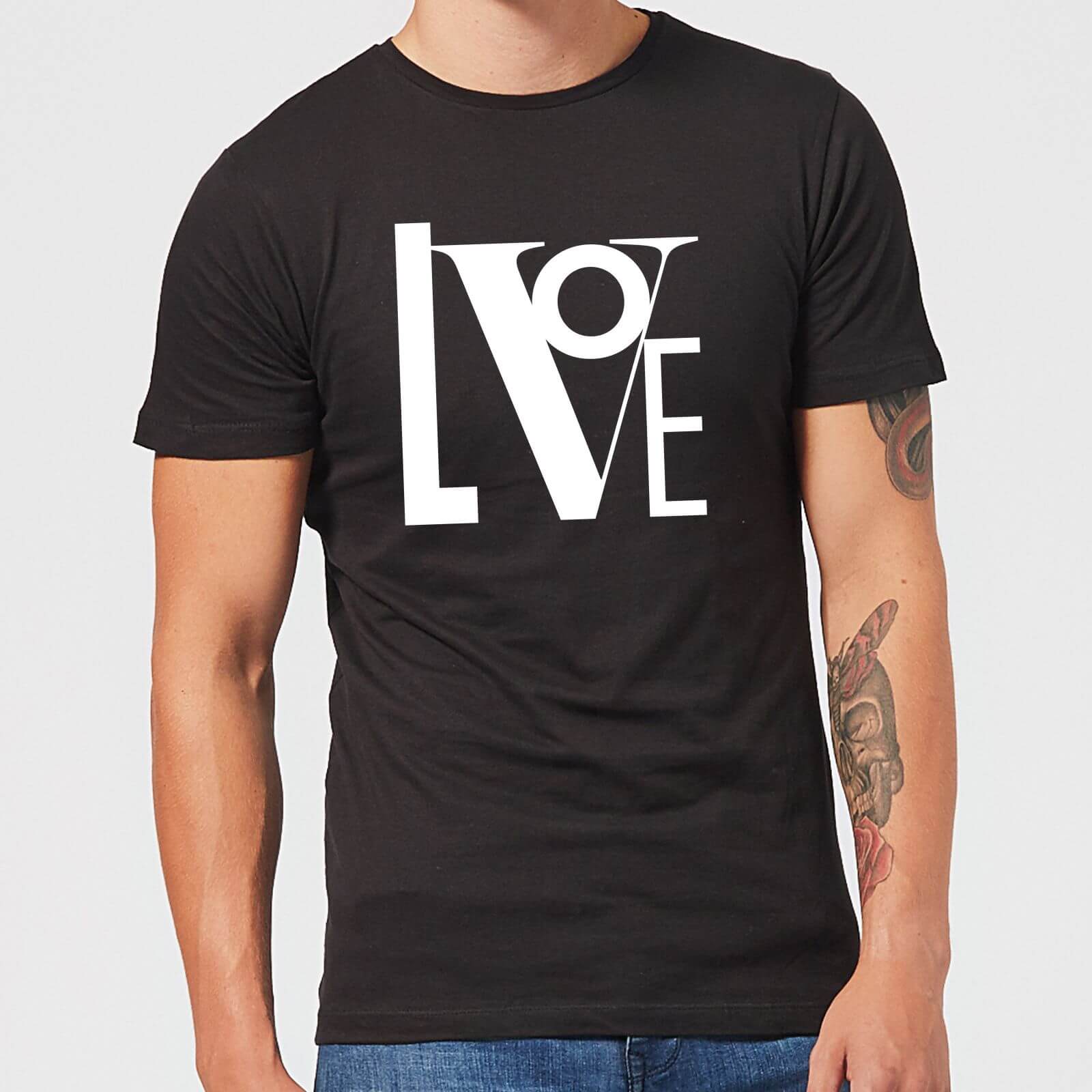 Love Men's T-Shirt - Black - S - Black