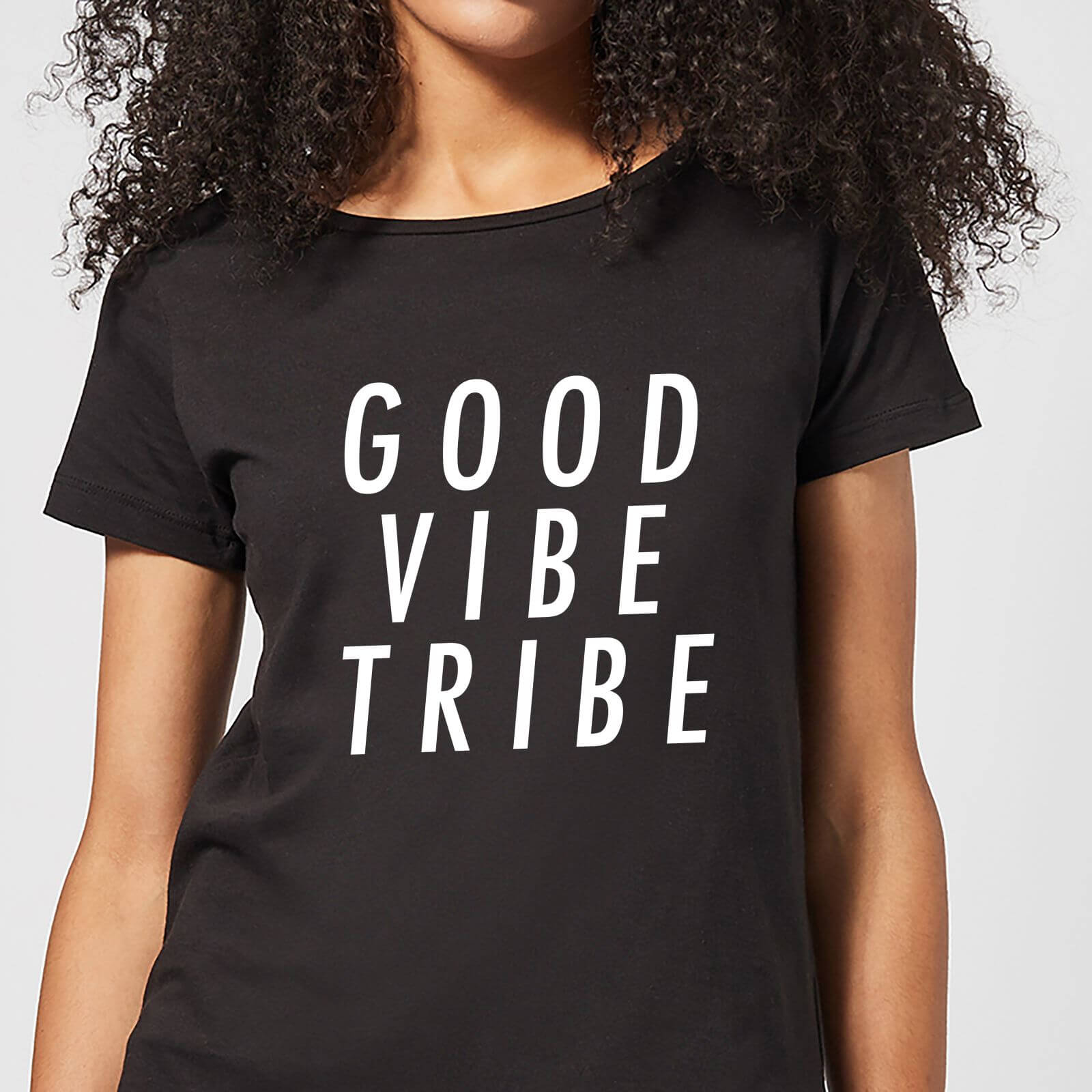 Good Vibe Tribe Women's T-Shirt - Black - S - Black