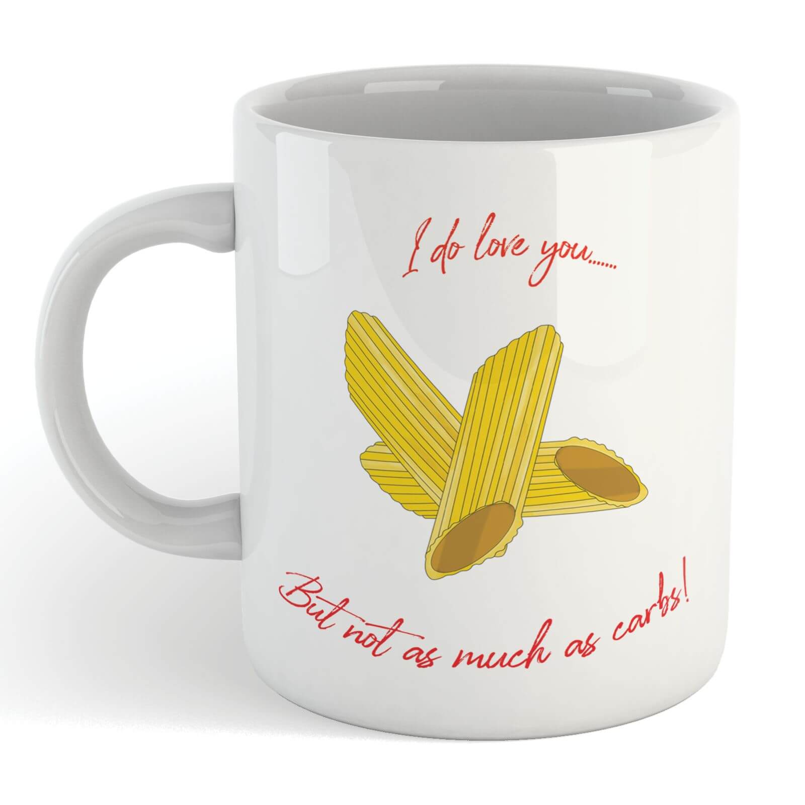 Not As Much As Carbs Mug