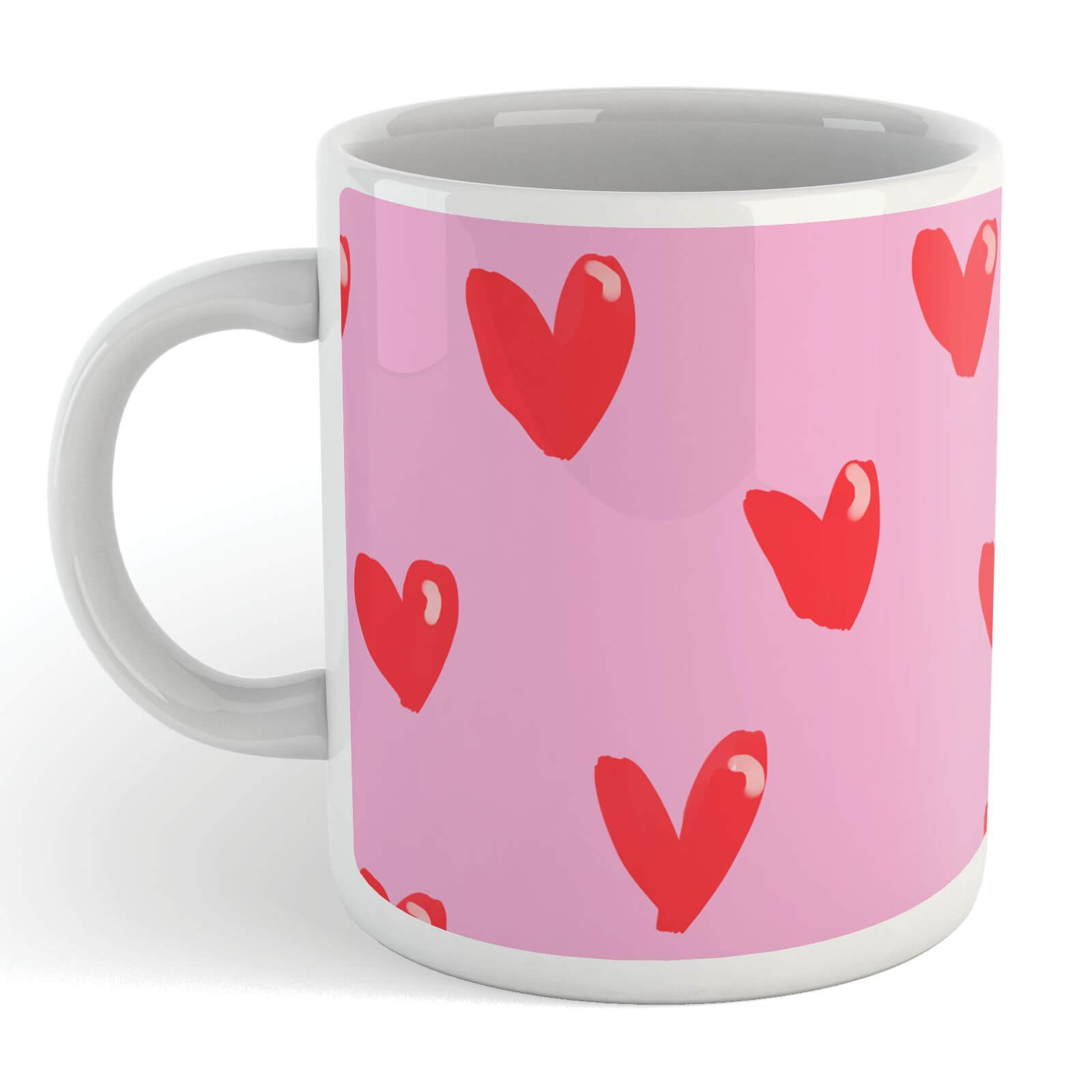 Hand Drawn Hearts Mug