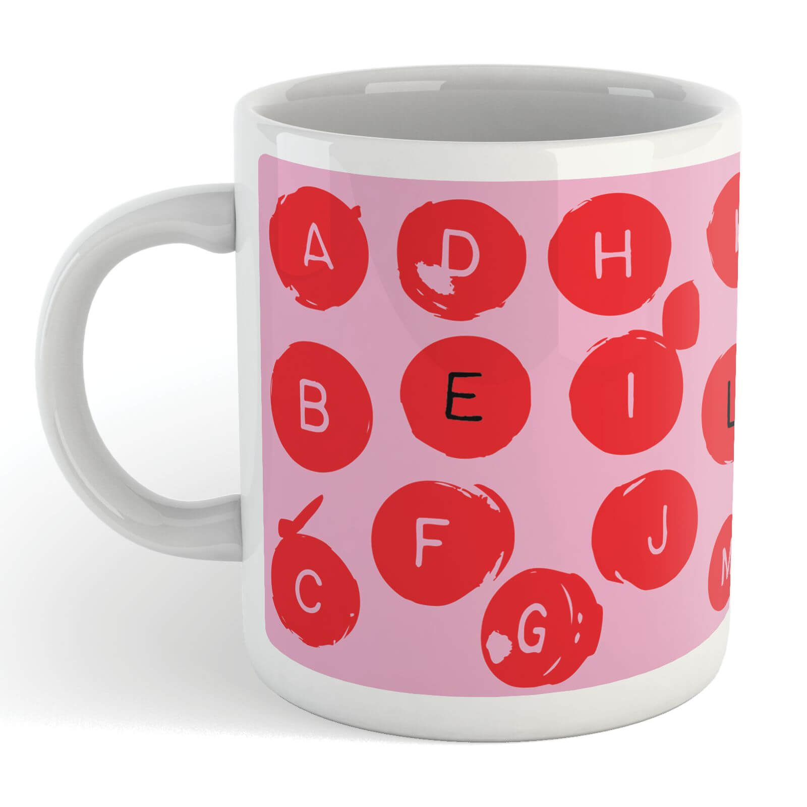 Alphabet Love Letters Mug