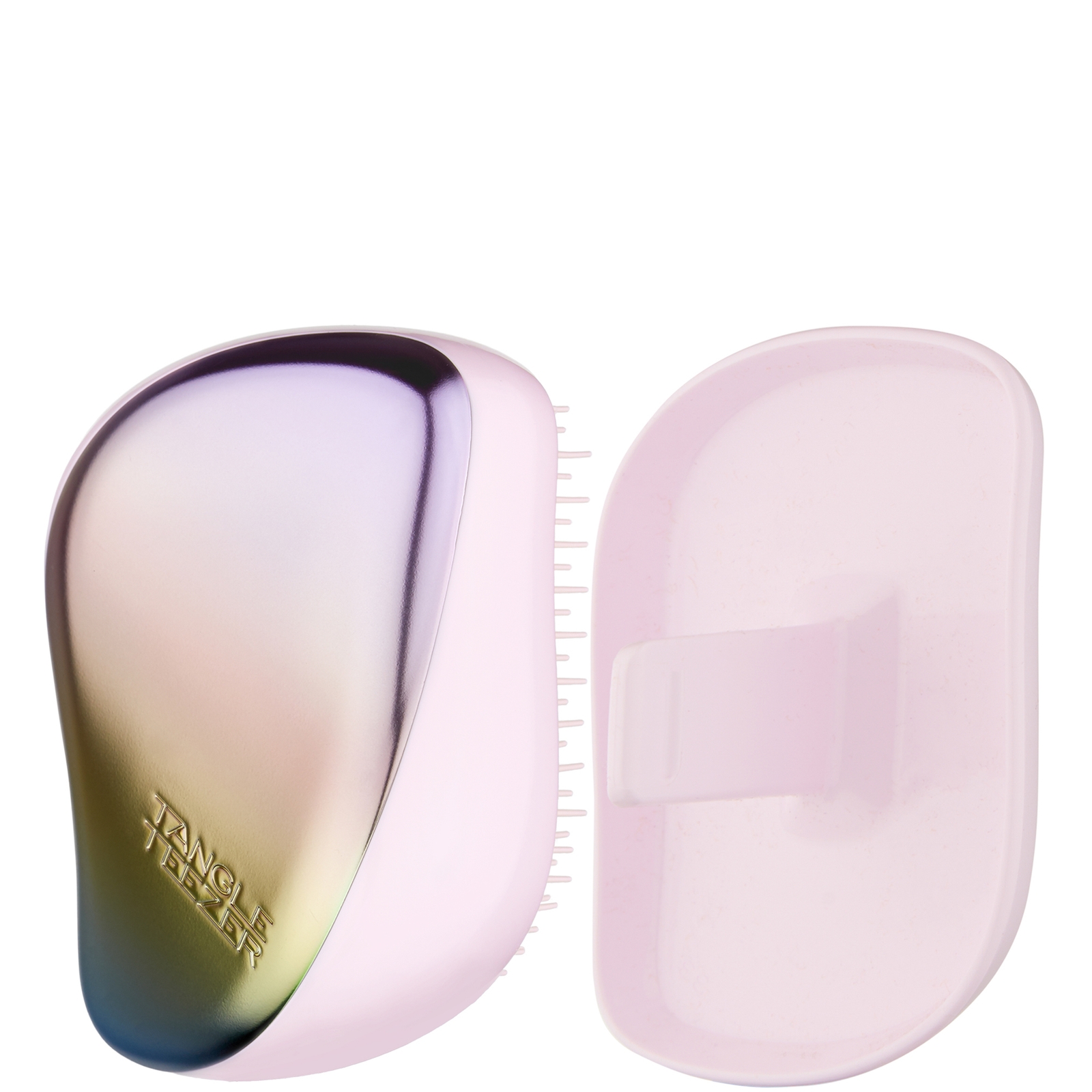 Image of Tangle Teezer Compact Styler - Pearlescent Matte Chrome